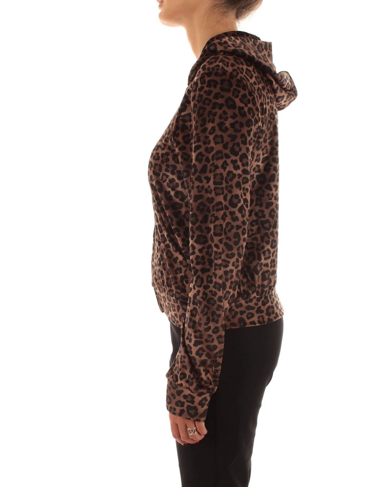 MC2 SAINT BARTH Felpa Donna DAIANA CHENILLE 00846I SB CLASSIC LEO 18 EMB