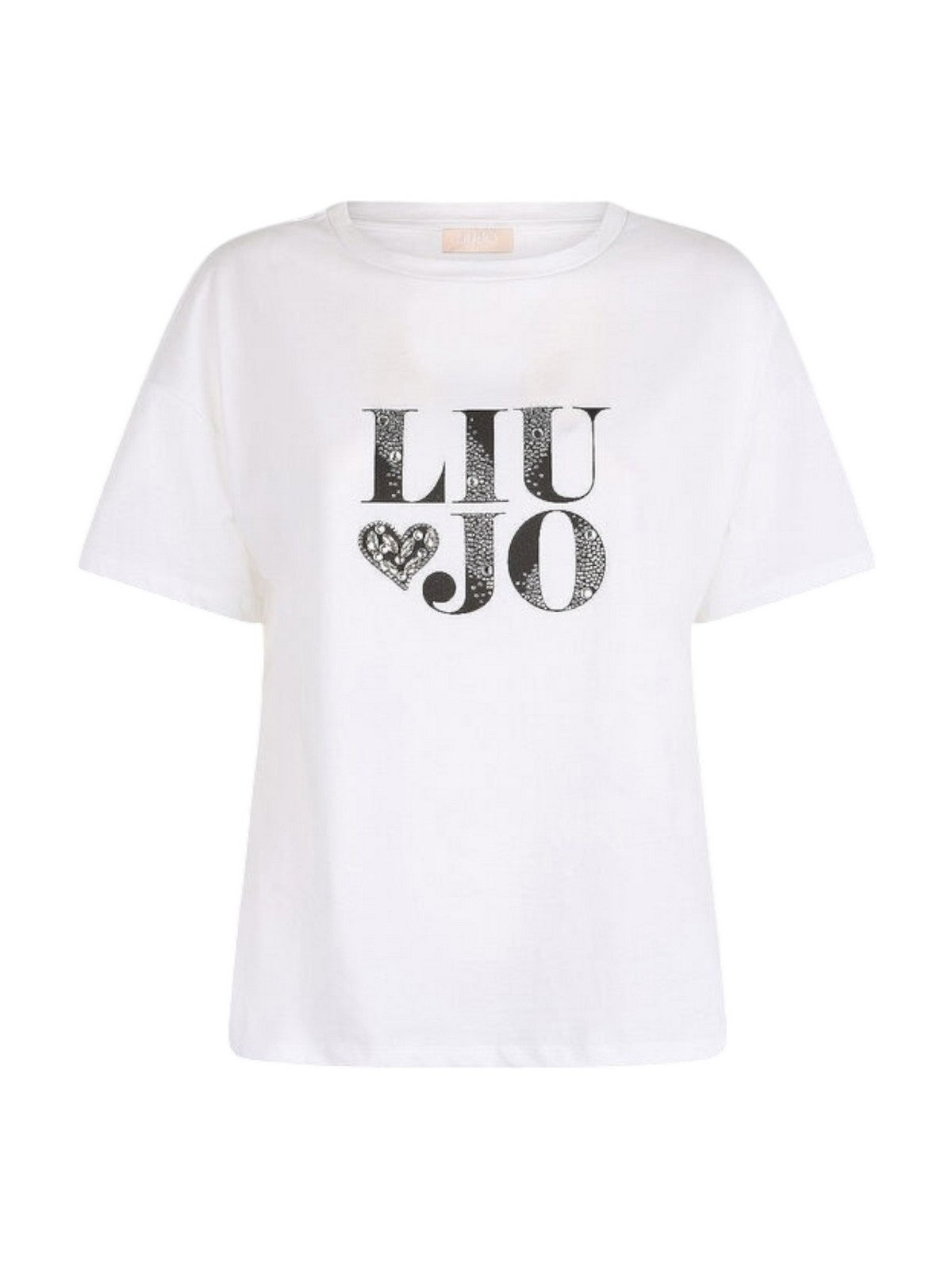 LIU JO WHITE T-shirt Donna WA5147JS923 T9817 Bianco