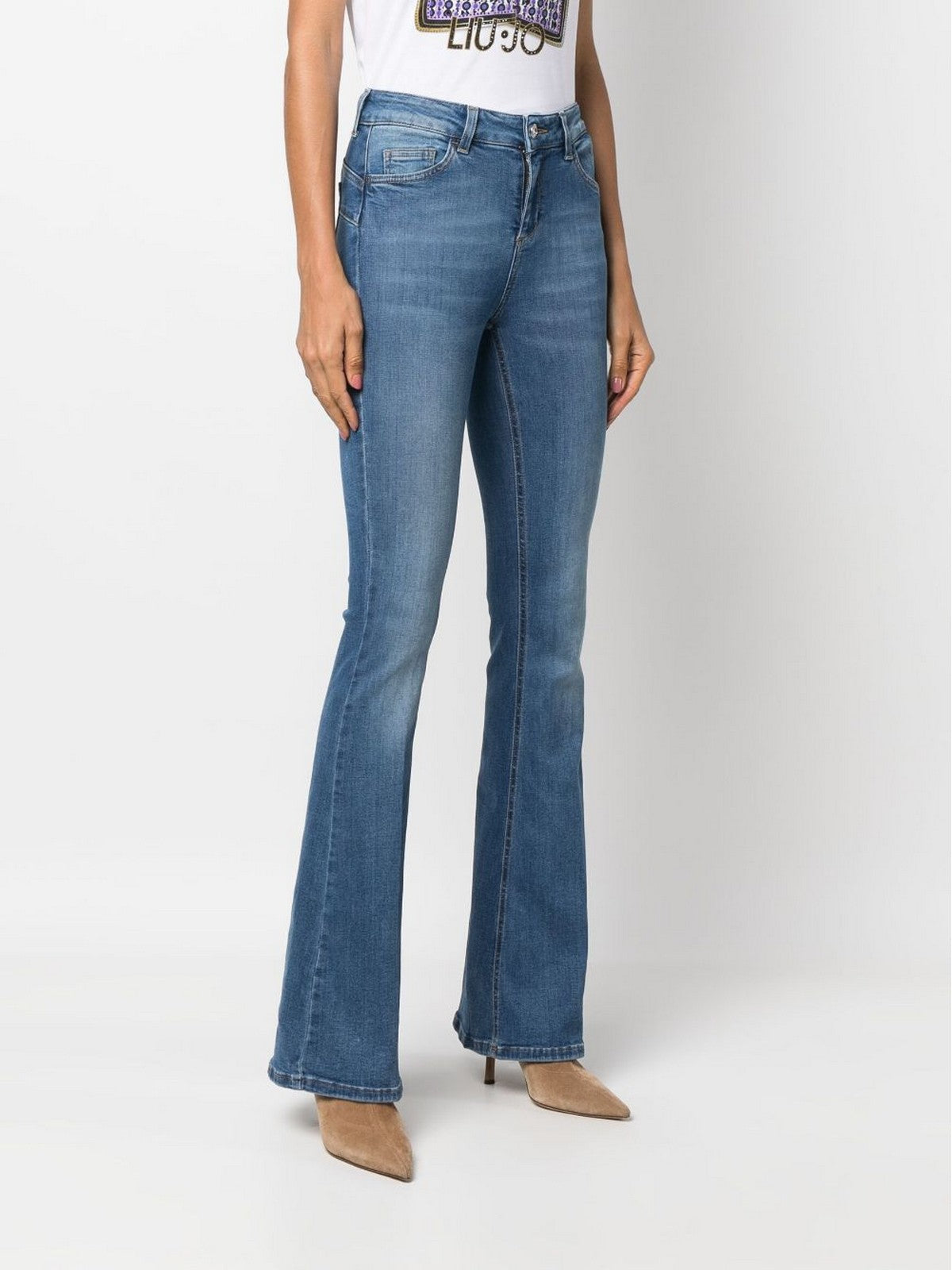 Liu Jo Blue Denim Jeans Woman UF3058DS041 78366 Blue