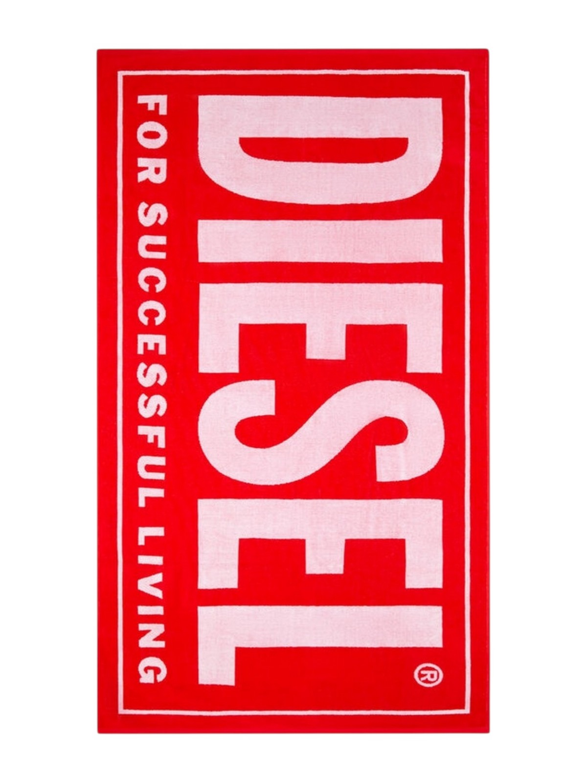 DIESEL Telo mare Uomo BMT-HELLERI ASCIUGAMANO 00CG4K 0JHAT E2096 Rosso