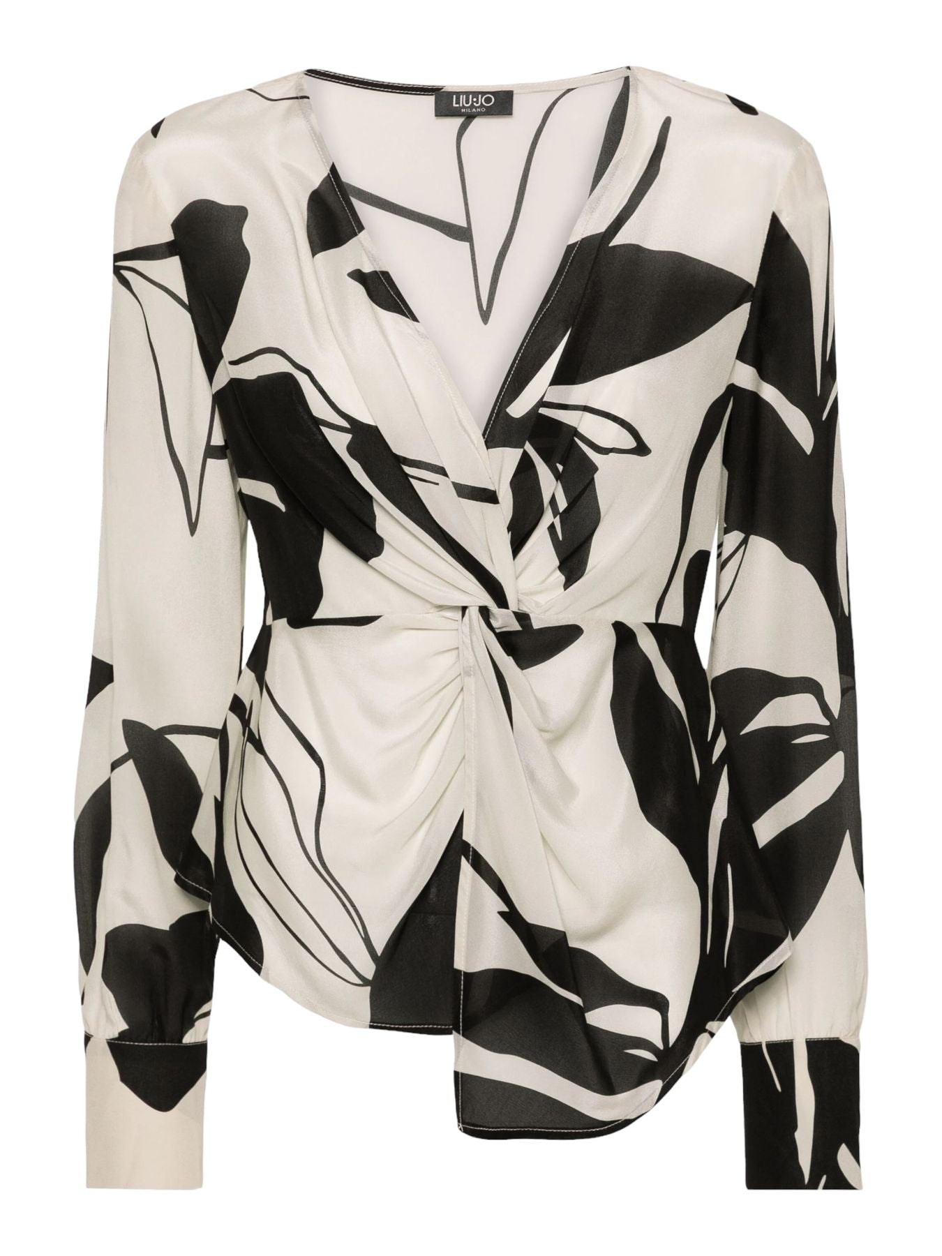 LIU Jo Black Woman Blouse CA4245T3598 N9027 White