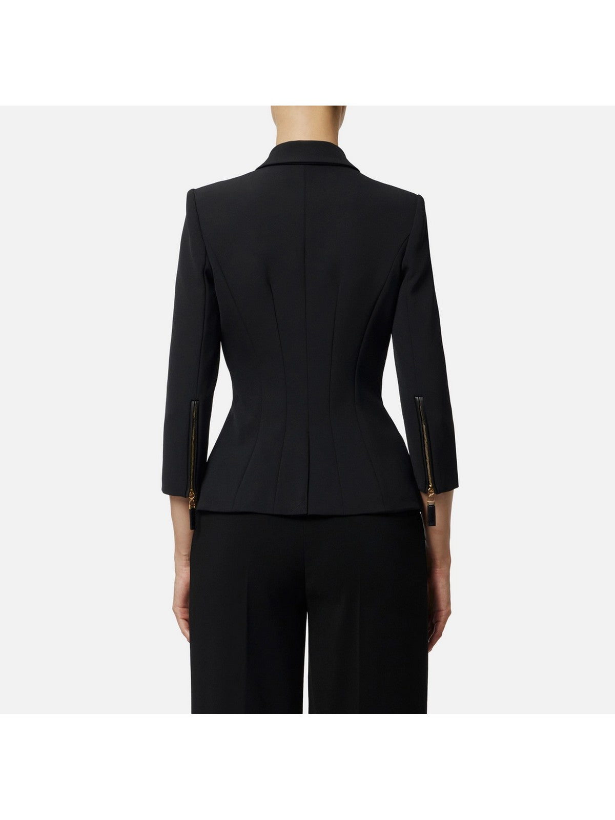 ELISABETTA FRANCHI Giacca Donna GI17456E2 110 Nero gioboutiqueweb