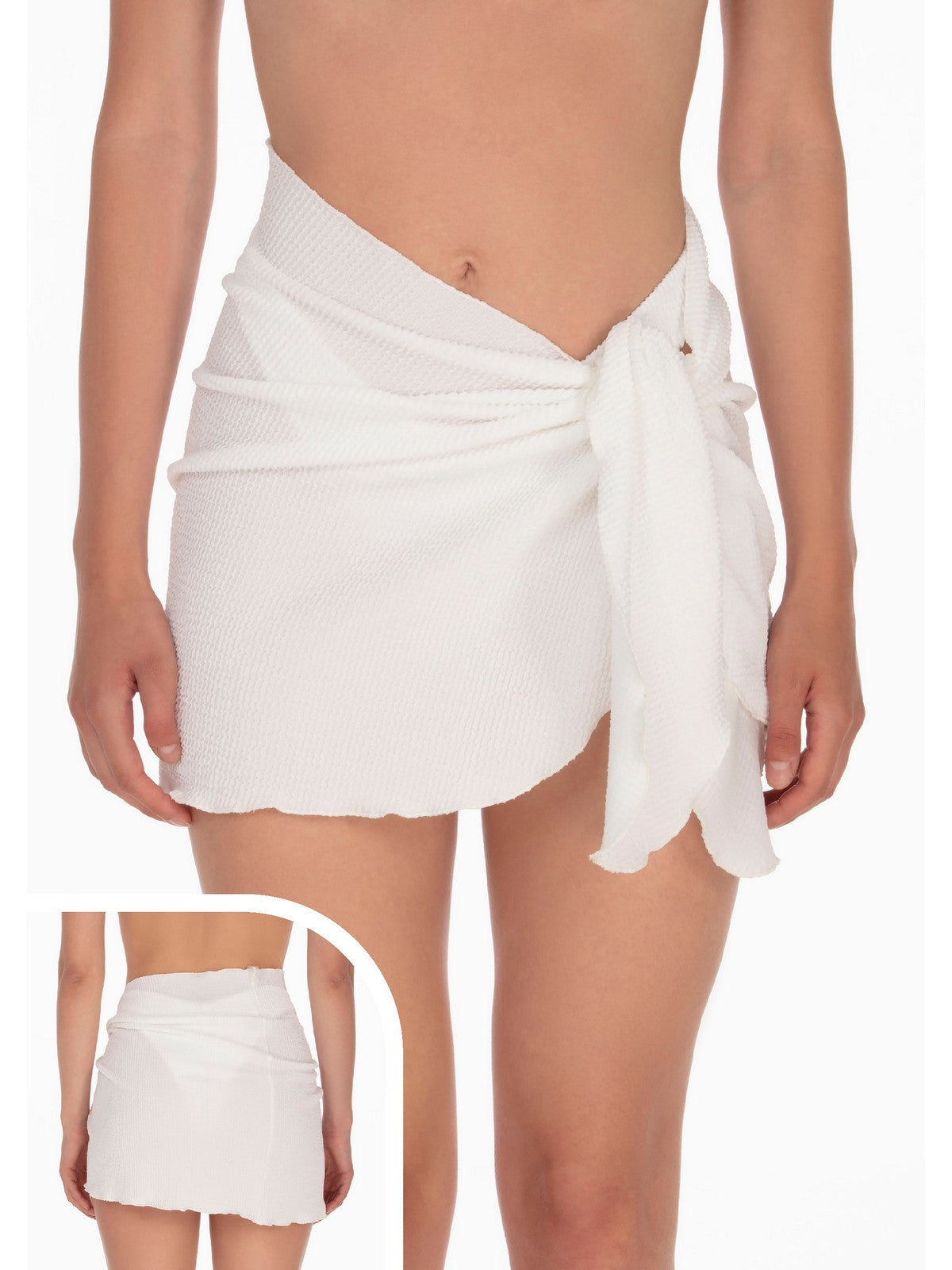 F**K Copricostume Donna FK24-0954WH Bianco