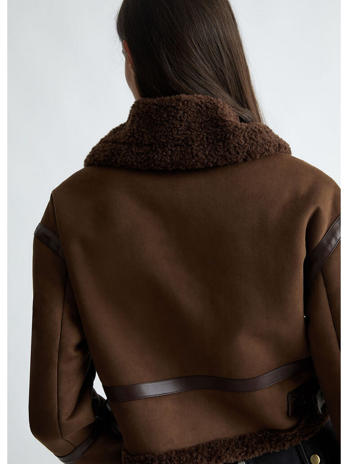 LIU JO BLACK Giubbino Donna CF4390E0911 X0631 Marrone gioboutiqueweb