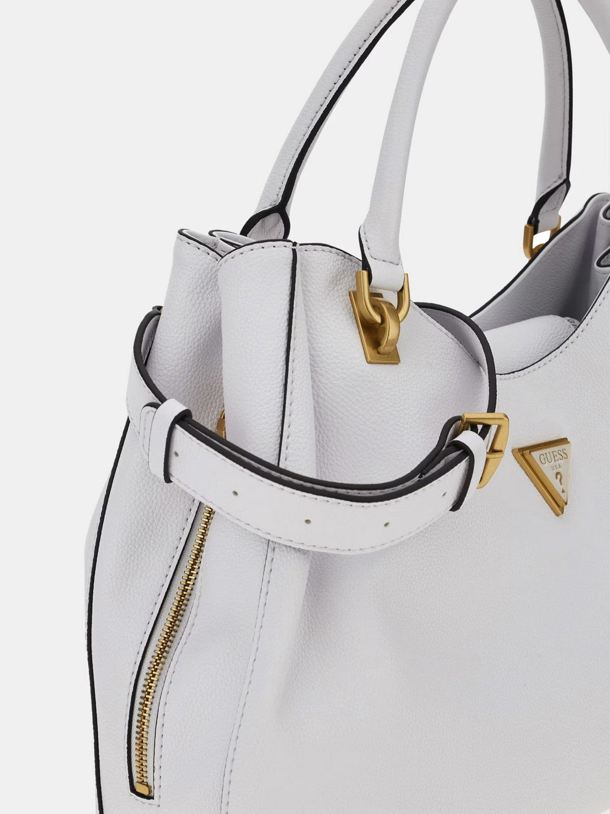 GUESS Borsa Donna James Girlfriend Sat HWVA92 22230 WHI Bianco gioboutiqueweb