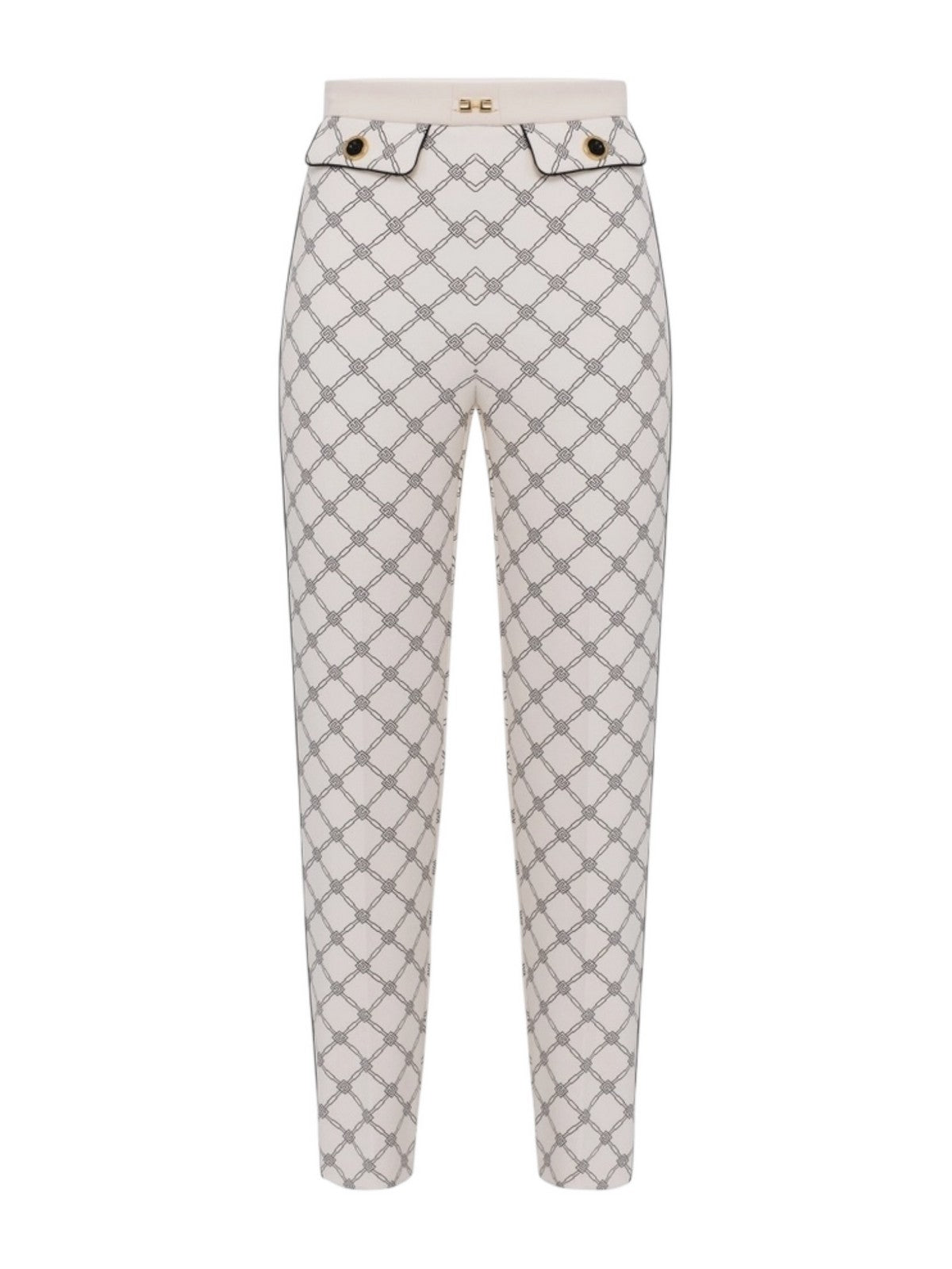 ELISABETTA FRANCHI Pantalone Donna PAS7151E2-E84 Beige gioboutiqueweb