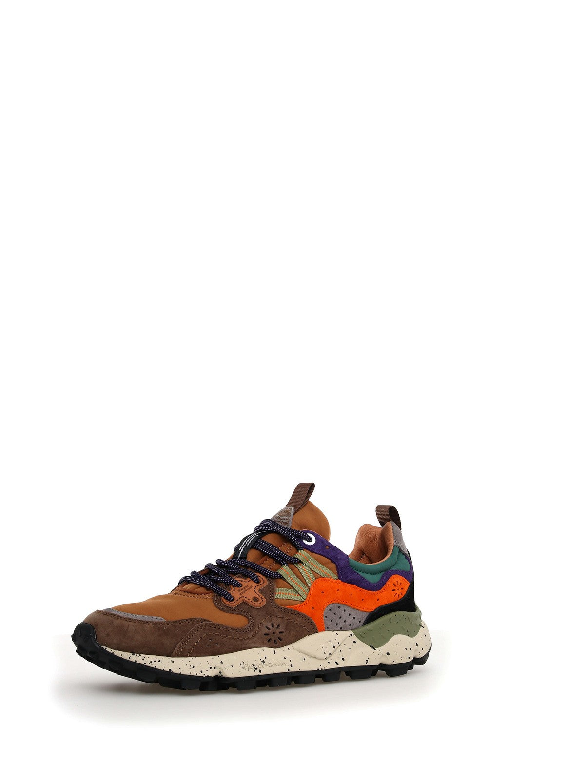 FLOWER MOUNTAIN Sneaker Uomo YAMANO 3 UNI 2017818-01-2D98 TAUPE-BEIGE-ZUCCA