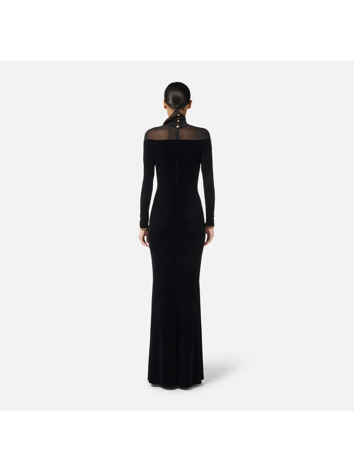 ELISABETTA FRANCHI Abito Donna ABR4257E2 110 Nero gioboutiqueweb