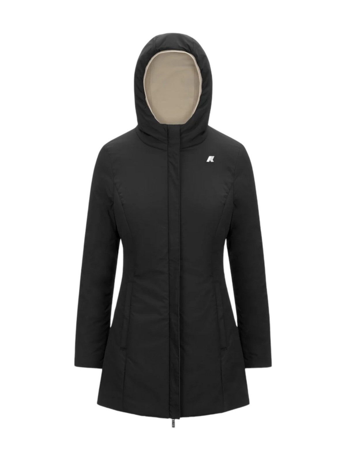 K-WAY Giubbino Donna DENISE ST WARM DOUBLE K6128UW AUA Beige gioboutiqueweb