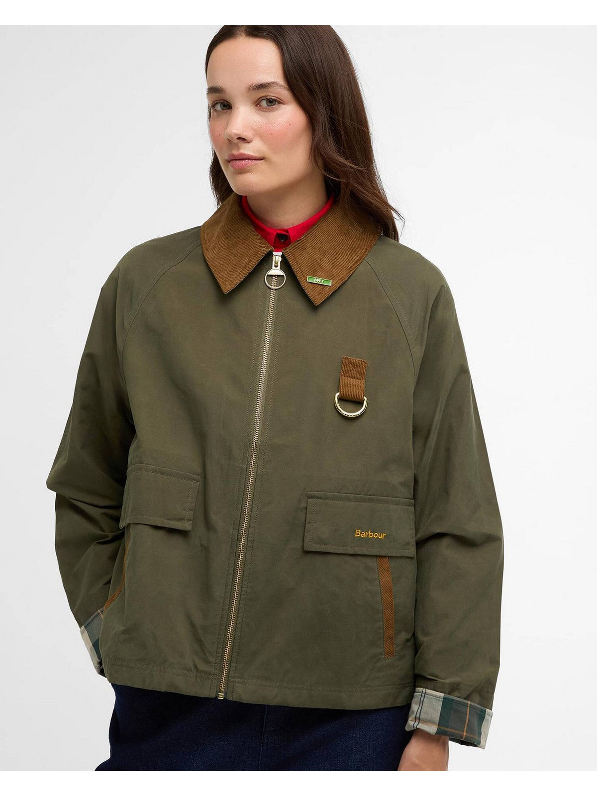 BARBOUR Giubbino Donna ICONS SPEY SHOWERPROOF LSP0311 OL72 IVY GREEN/ANCIENT