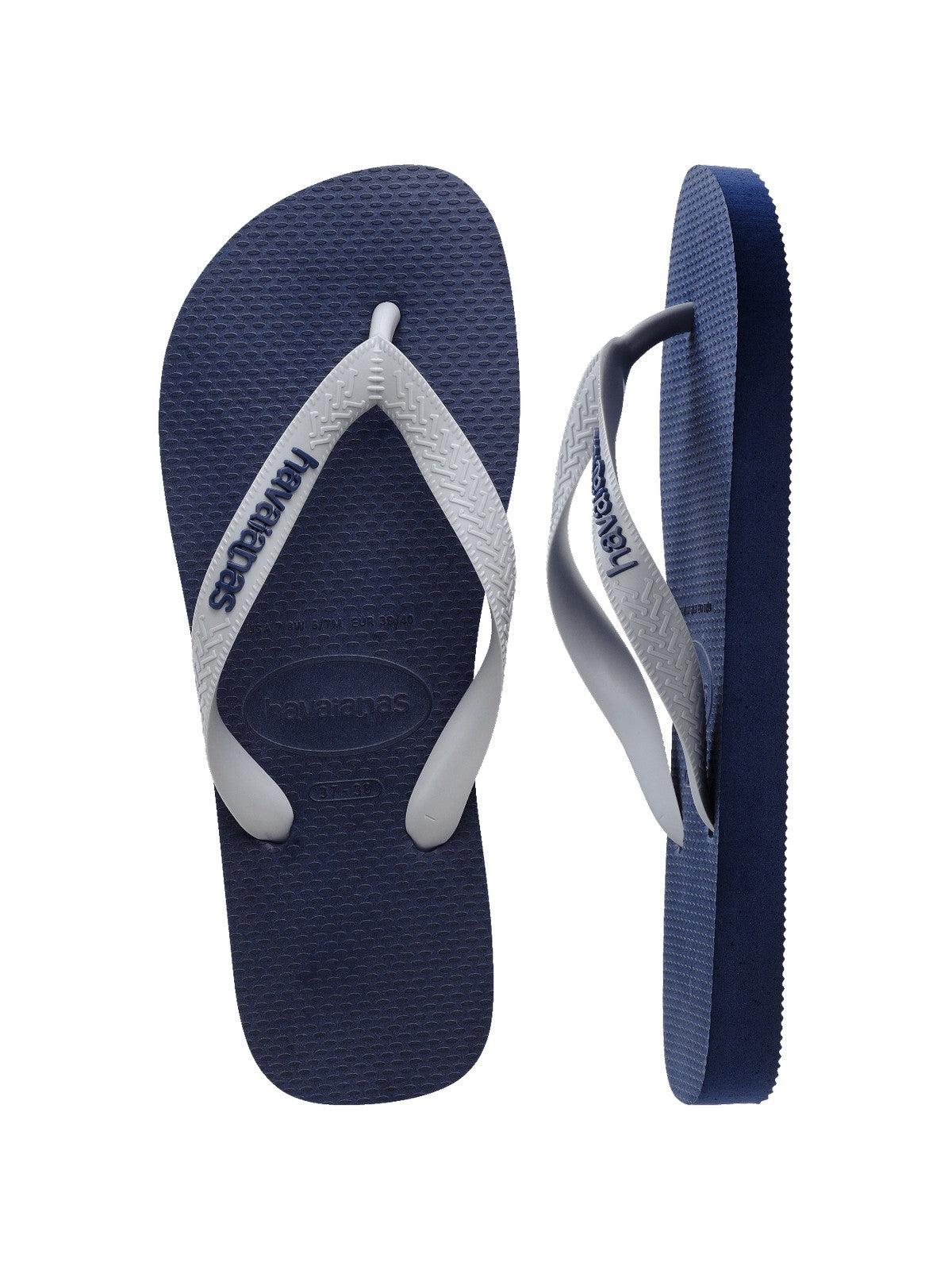 HAVAIANAS Infradito Uomo Hav. Logo pop up 4147522.6514 Blu gioboutiqueweb