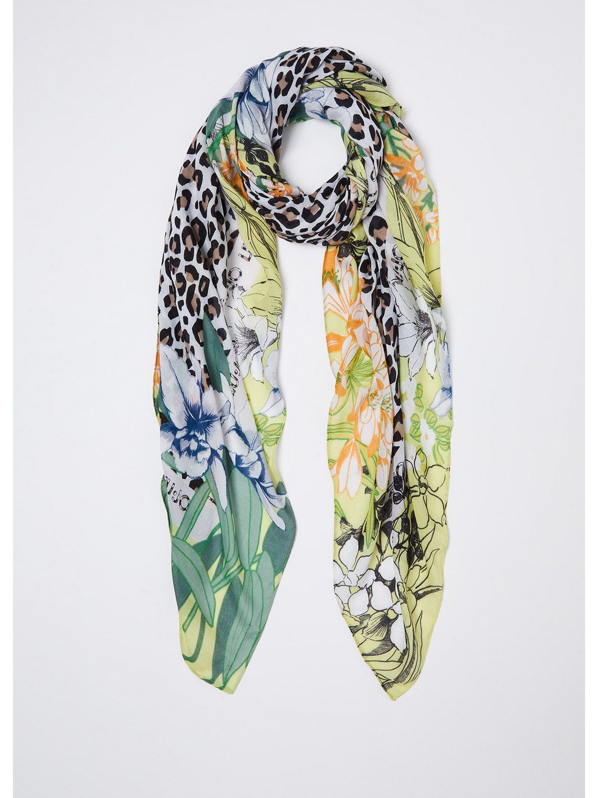 LIU JO SOFT Foulard Donna 2A4053T0300 10620 Verde gioboutiqueweb