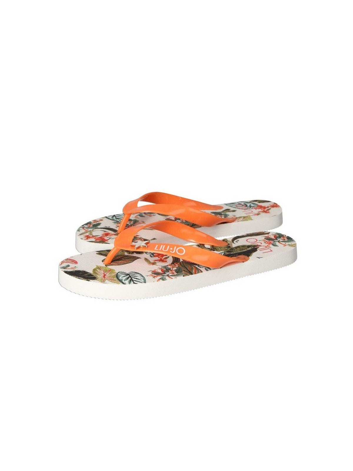Liu Jo Beachwear flip flops Woman V4184E0396 09r35 White