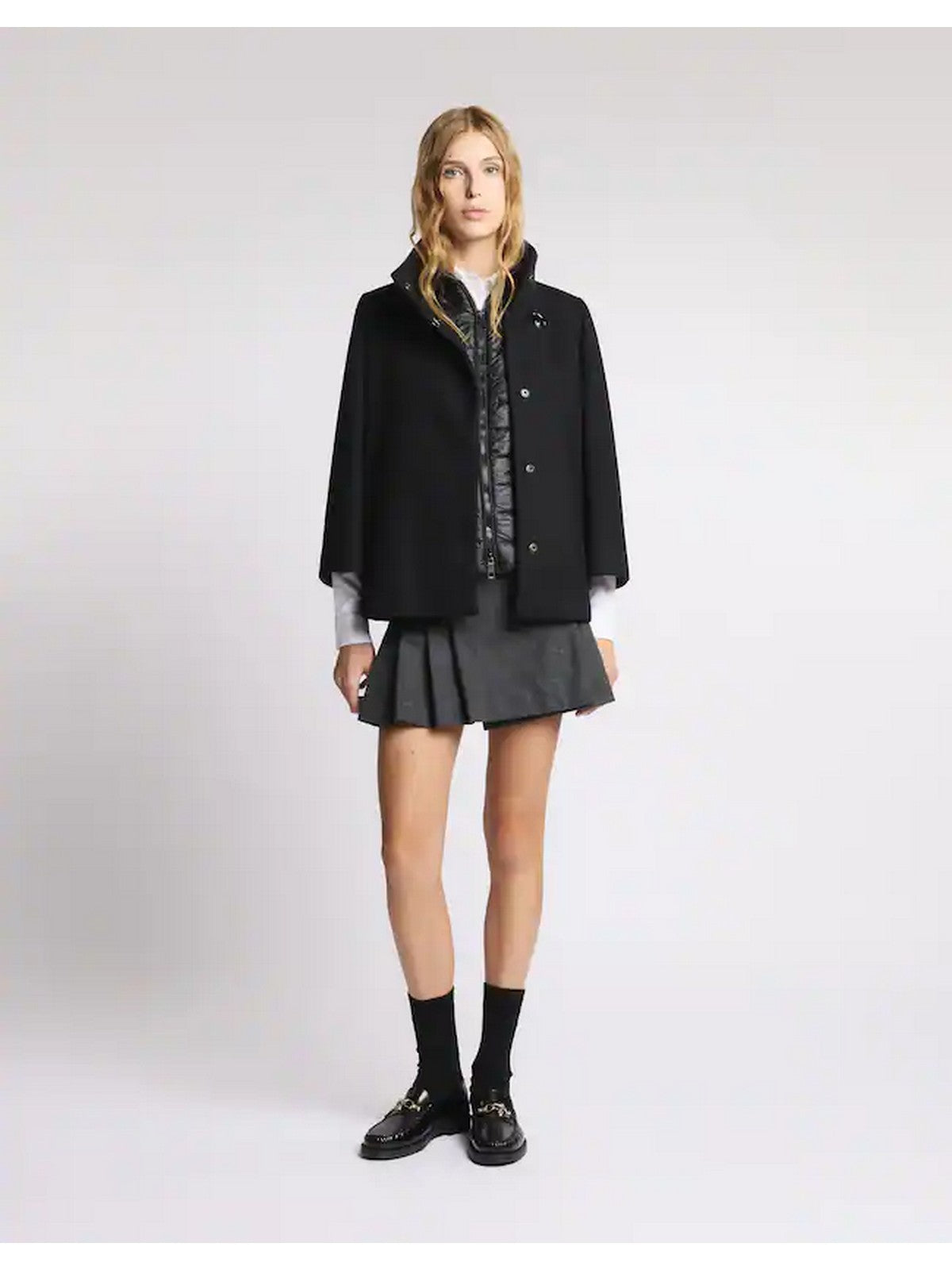 FAY Cappotto Donna NAW12514490SGLB999 Nero gioboutiqueweb