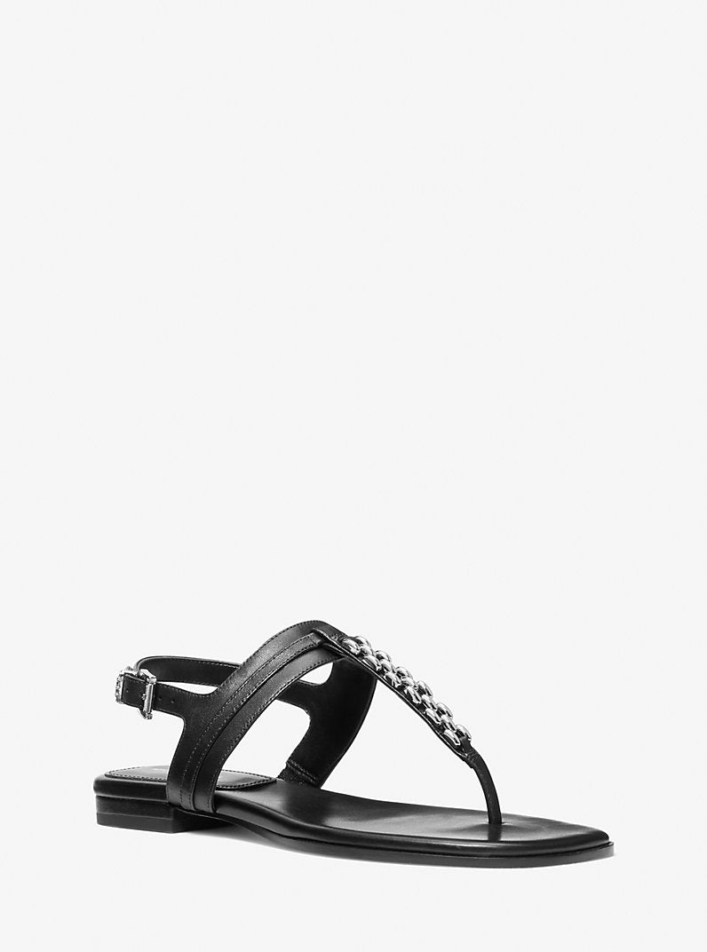 MICHAEL KORS Sandalo Donna MARCIA THONG SANDAL 40S6MCFS1L 001 BLACK