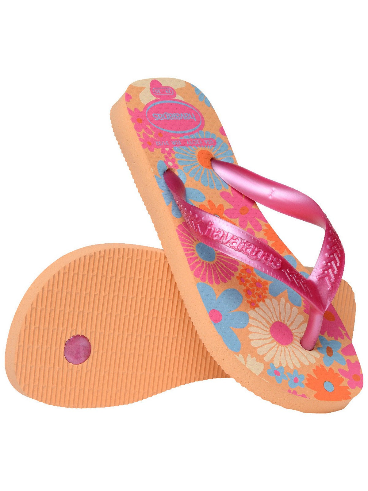 HAVAIANAS Infradito Bambine e ragazze Hav. Kids Flores 4000052.0027 Rosa gioboutiqueweb