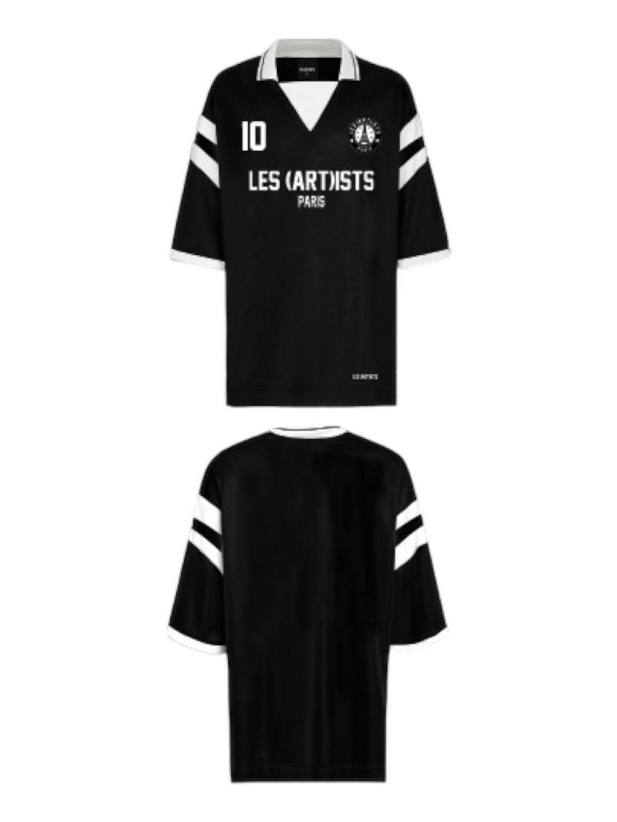 Les Artists T-shirt and men's pole 24SSLATS558 Black