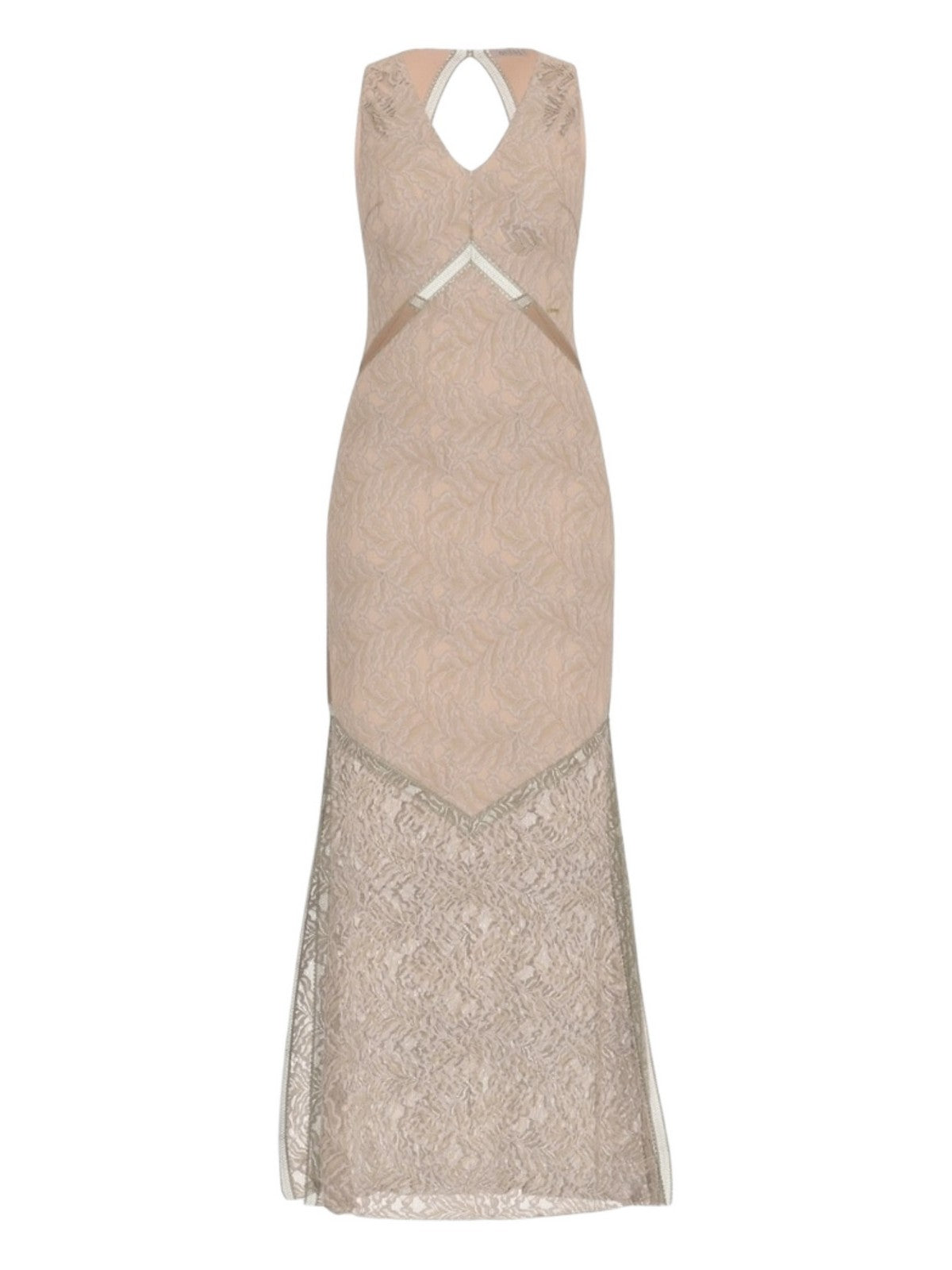 GUESS Abito Donna CHRISTEL LACE DRESS W5GK37 KCS90 F0EH Beige gioboutiqueweb