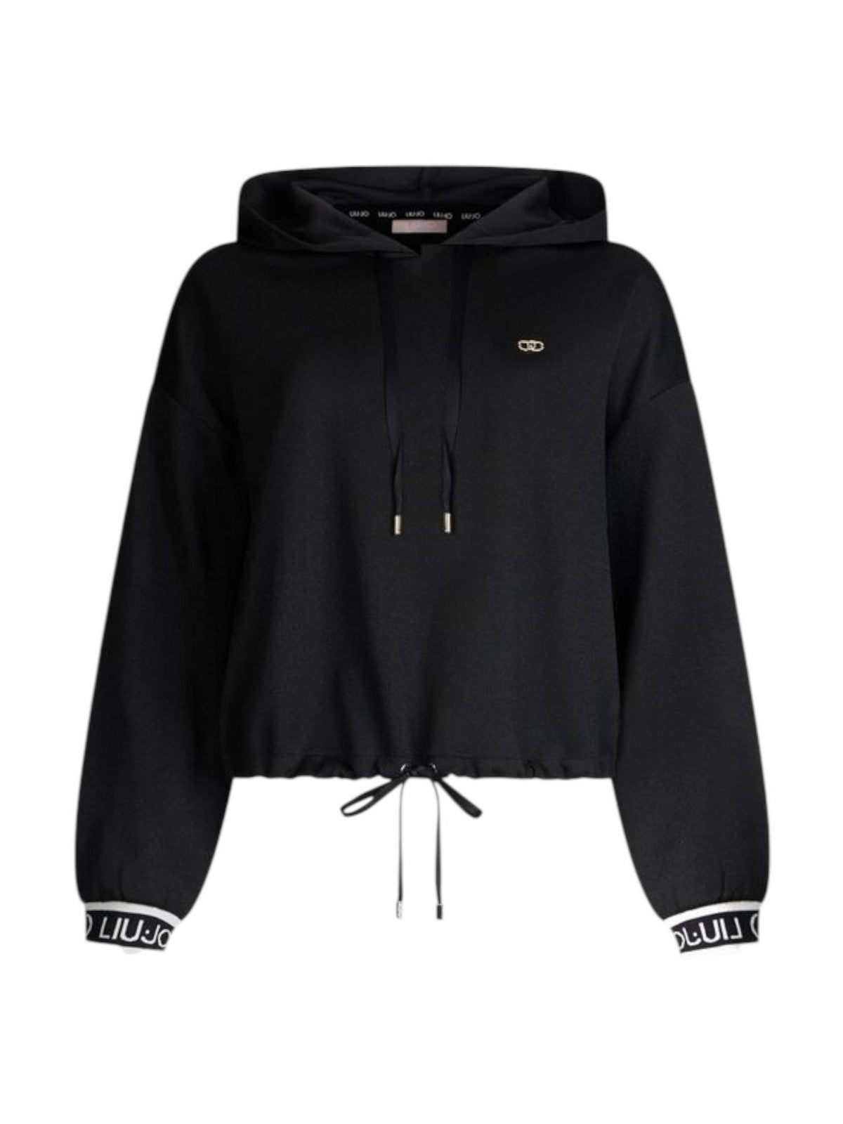 LIU JO SPORT Felpa Donna TF5285J4747 R9342 Nero/nero lux