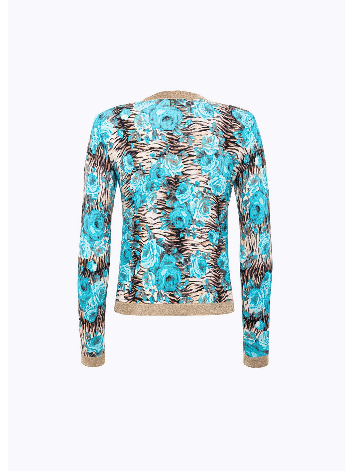 Blugirl Cardigan Woman RA4007MA65E N9208 Azul