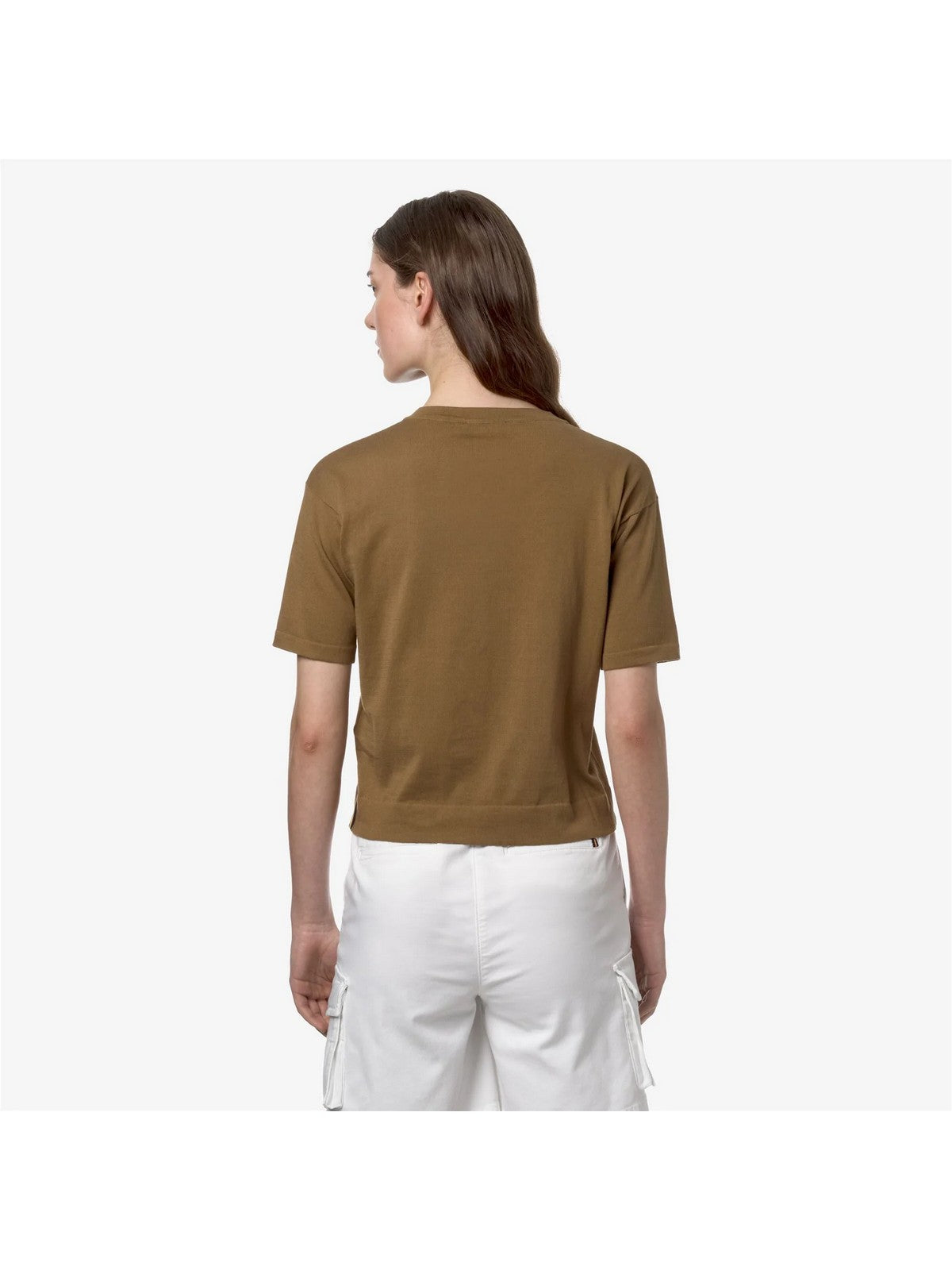 K-Way-T-Shirt und Pole Frau Esmer K4126PW 045 Brown