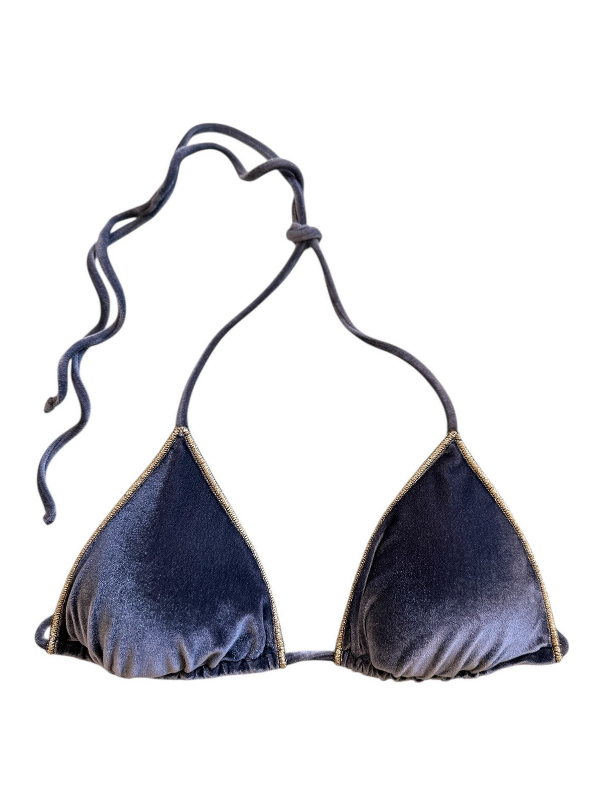 MC2 SAINT BARTH Costume da bagno Donna LEAH OVERLOCK 06092H VELVET 16H GOLD gioboutiqueweb