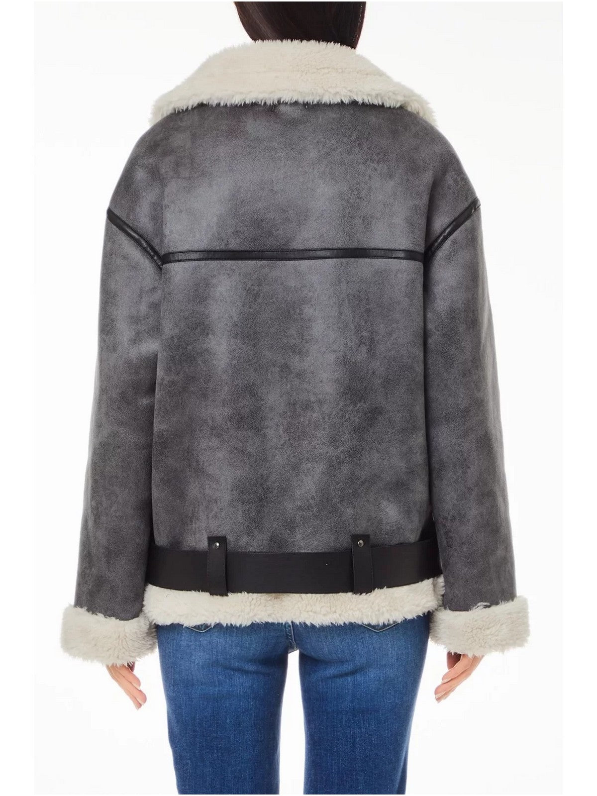 Liu Jo White Jacket Frau WF4245E0935 D1059 Grau