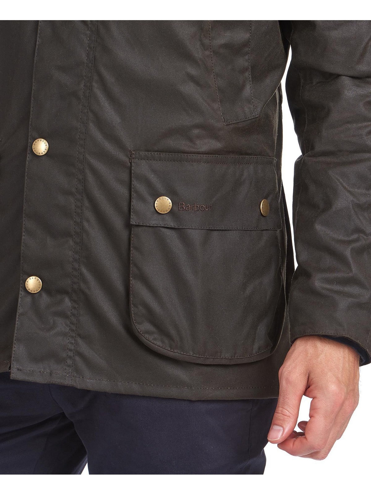 BARBOUR Giubbino Uomo Ashby MWX0339 OL71 Verde gioboutiqueweb