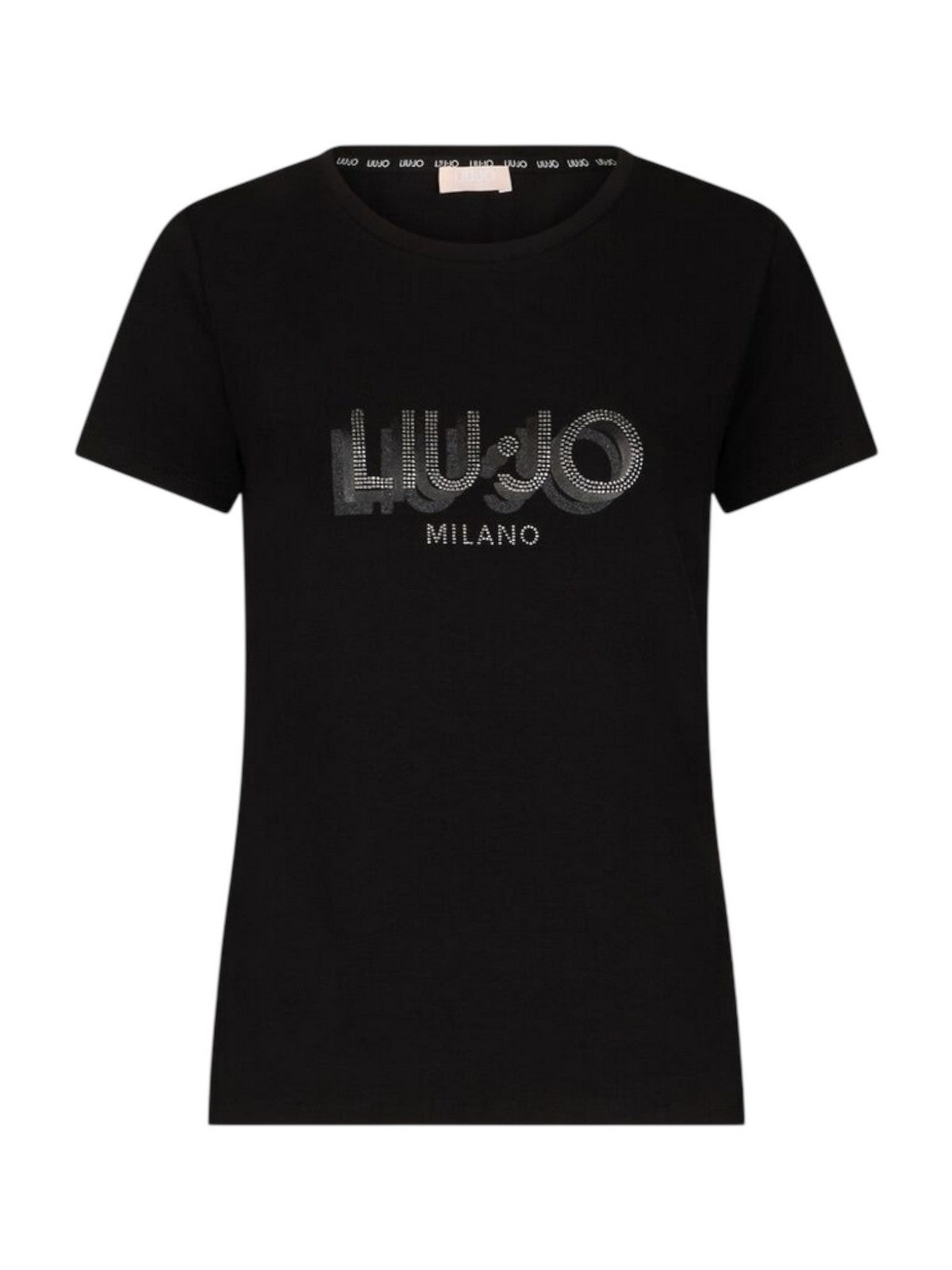 LIU JO SPORT T-shirt Donna TA5214JS003 W9415 NERO/LIUJO