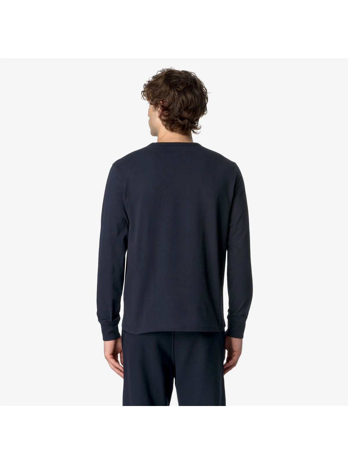 K-WAY T-Shirt e Polo Uomo ELMER JS PEACH K8136DW K89 BLUE DEPTH gioboutiqueweb