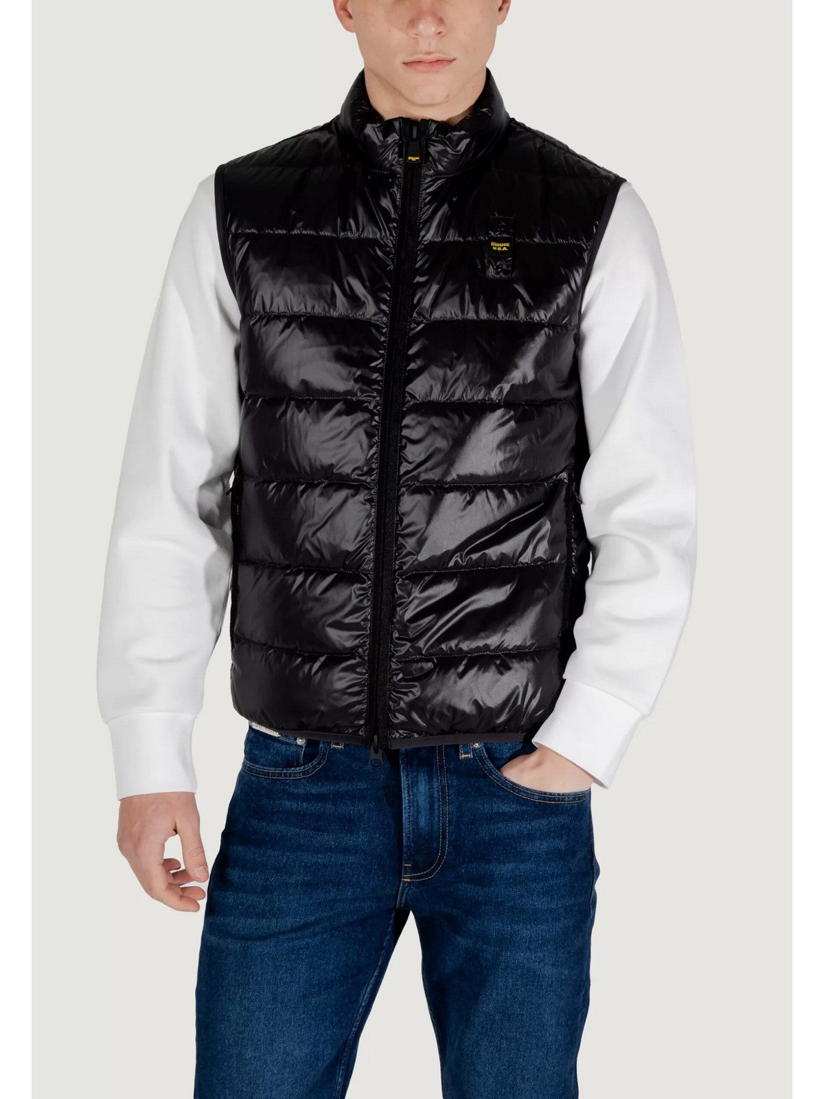 BLAUER Gilet Uomo RAWSON 25SBLUX03226 006719 999 NERO