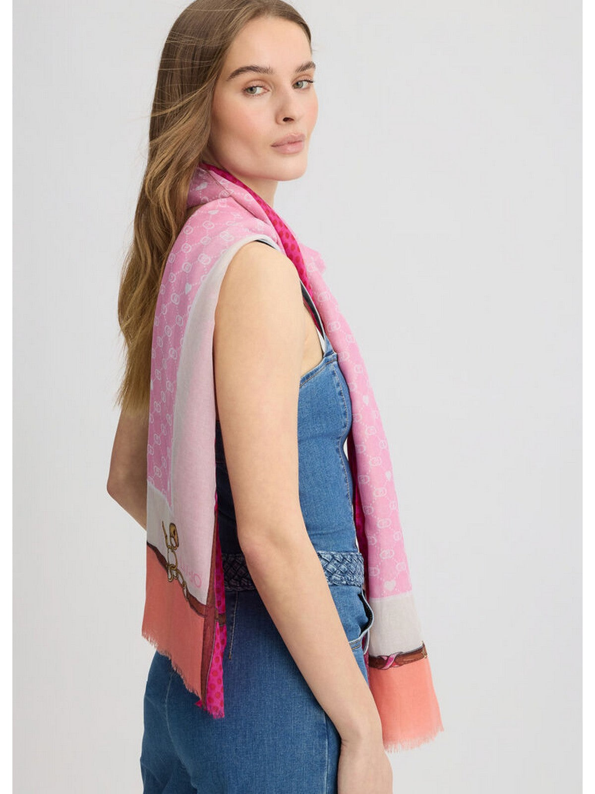 LIU JO SOFT Stola Donna 2A5025T0300 72624 Rosa gioboutiqueweb