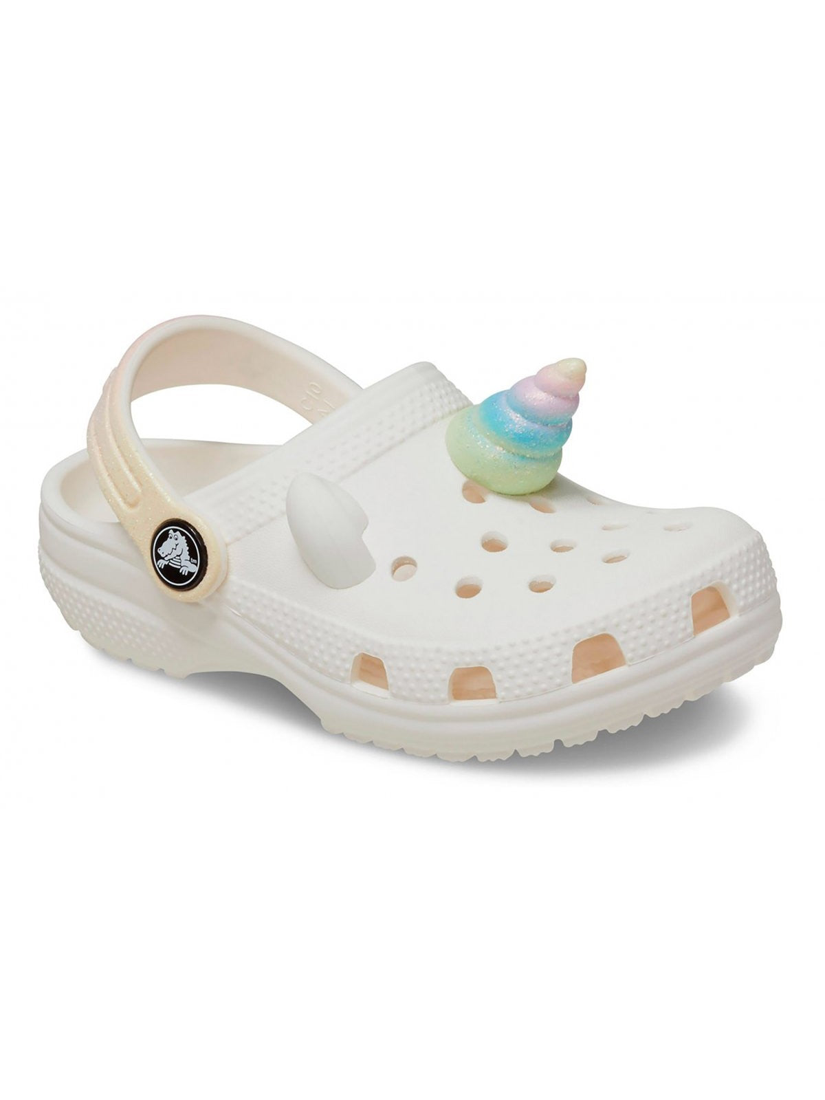 CROCS Ciabatta Bambine e ragazze Cls IAM Rainbow Unicorn Clog T 209701 0WV CHALK gioboutiqueweb