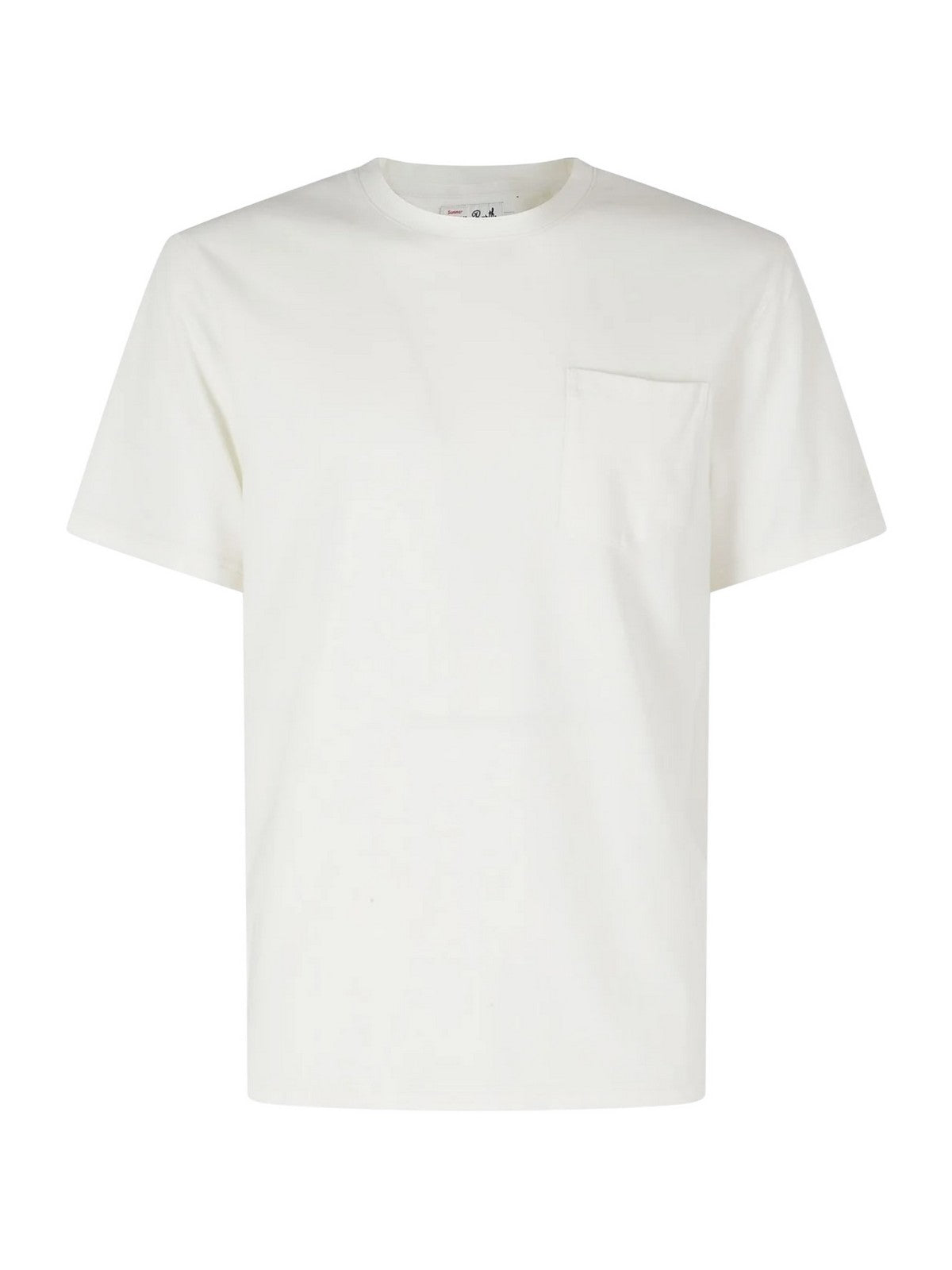 MC2 SAINT BARTH T-shirt Uomo BAKEWELL 00157L PIQUET 10L CREAM