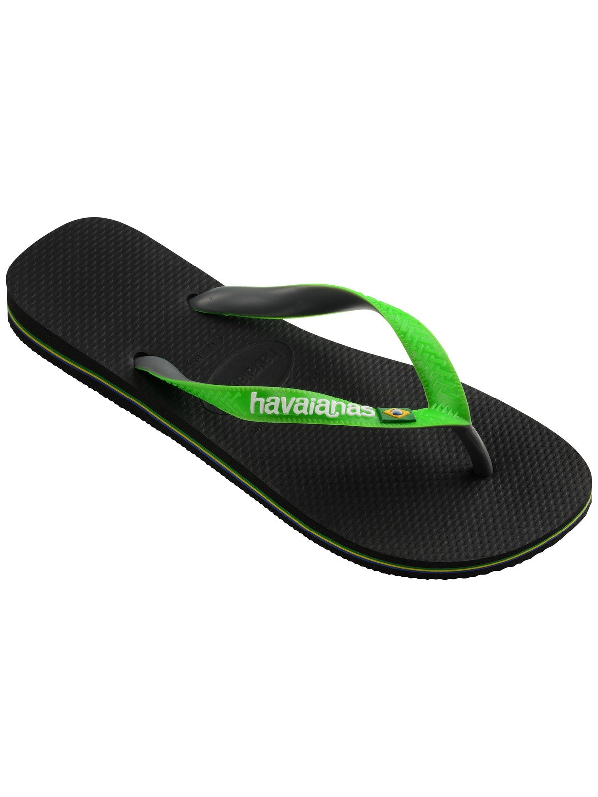 HAVAIANAS Infradito Unisex adulto Hav. Brasil mix 4123206.8075 Nero gioboutiqueweb