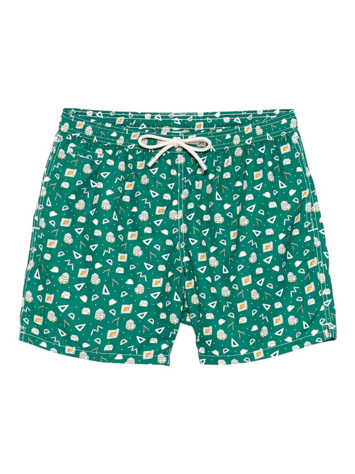 MC2 SAINT BARTH Costume da bagno Uomo LIGHTING MICRO FANTASY 05518H Verde gioboutiqueweb