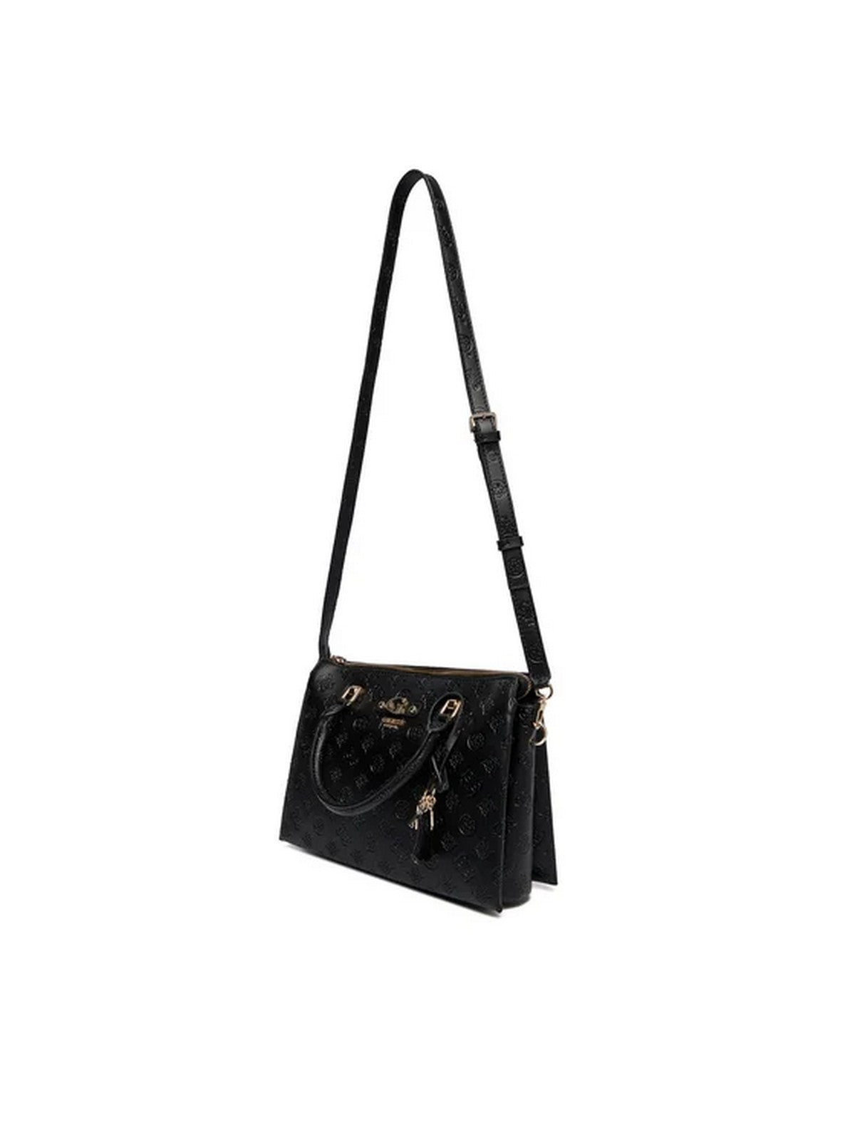 GUESS Borsa Donna DITA MULTI COMP SATCHEL HWPD76 02060 BLO BLACK LOGO