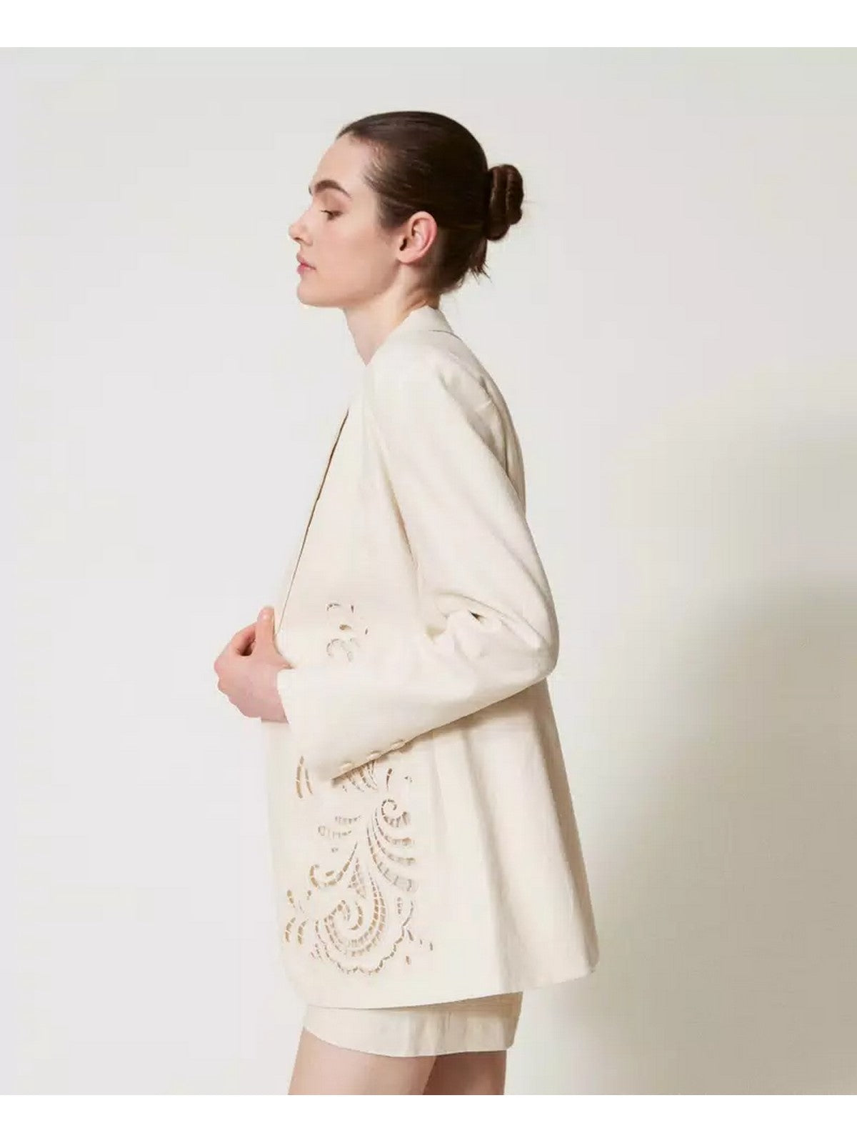 TWINSET Giacca Donna 251TP2160 00059 Beige gioboutiqueweb