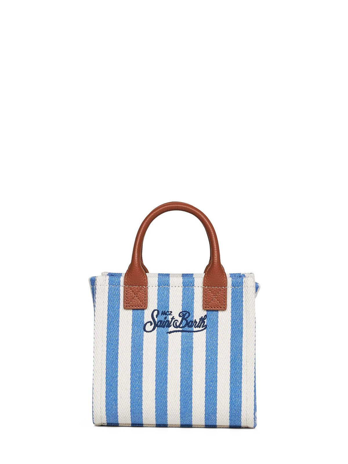 MC2 SAINT BARTH Borsa Donna VANITY BAG MINI 01787L AZZURRO