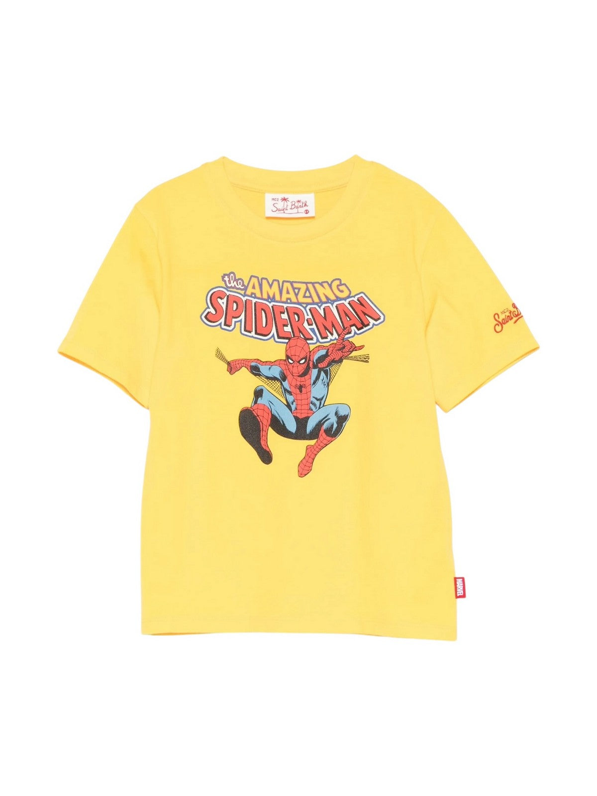 MC2 SAINT BARTH T-shirt Bambini e ragazzi TSHIRT BOY 03437H Giallo gioboutiqueweb