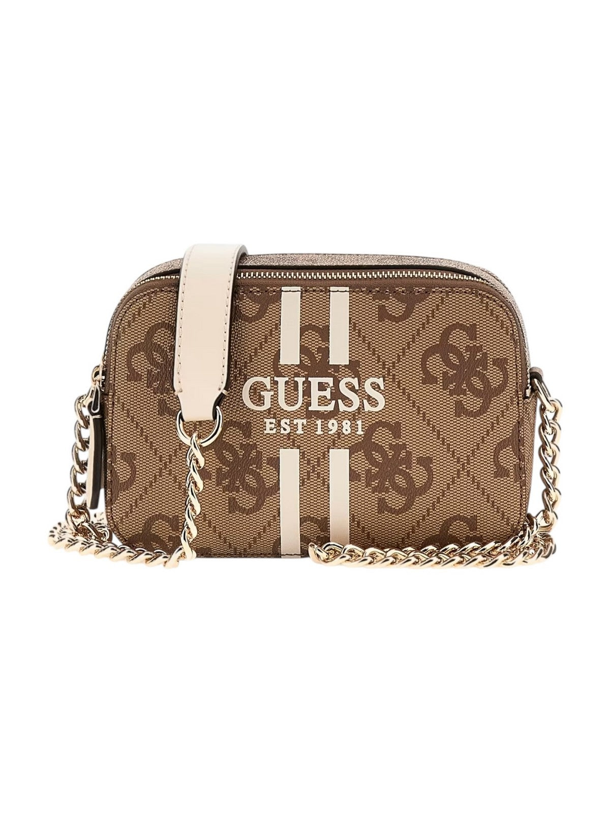 GUESS Borsa Donna NOELLE II CROSSBODY CAMERA HWOS96 72140 LTL LATTE LOGO