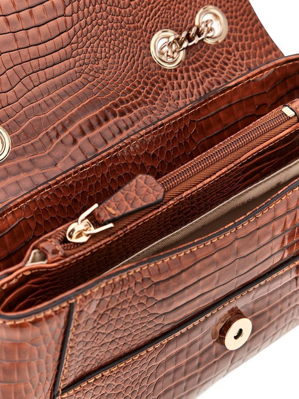 GUESS Borsa Donna SILVYE CONVERTIBLE XBODY FLAP HWCG95 27210 COG Marrone gioboutiqueweb