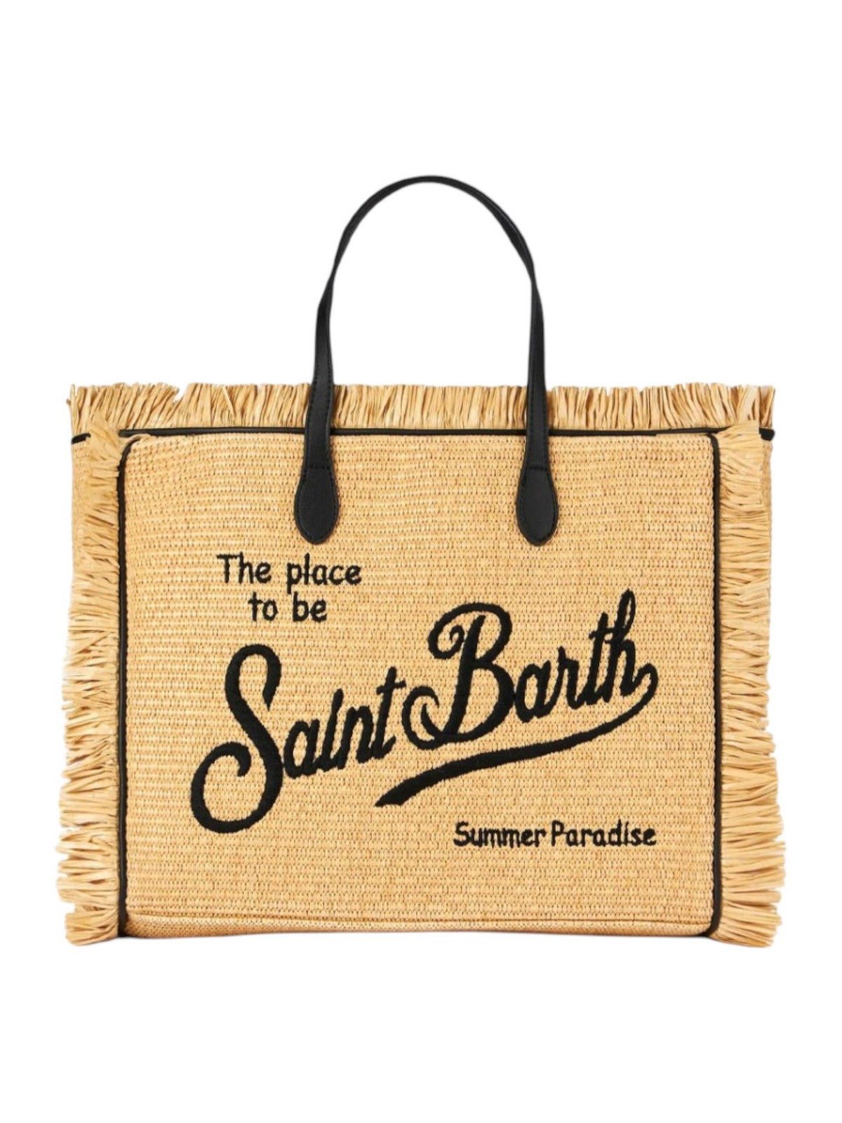 MC2 Saint Barth Frau Eitelkeitsstroh 00792f Beige Bag