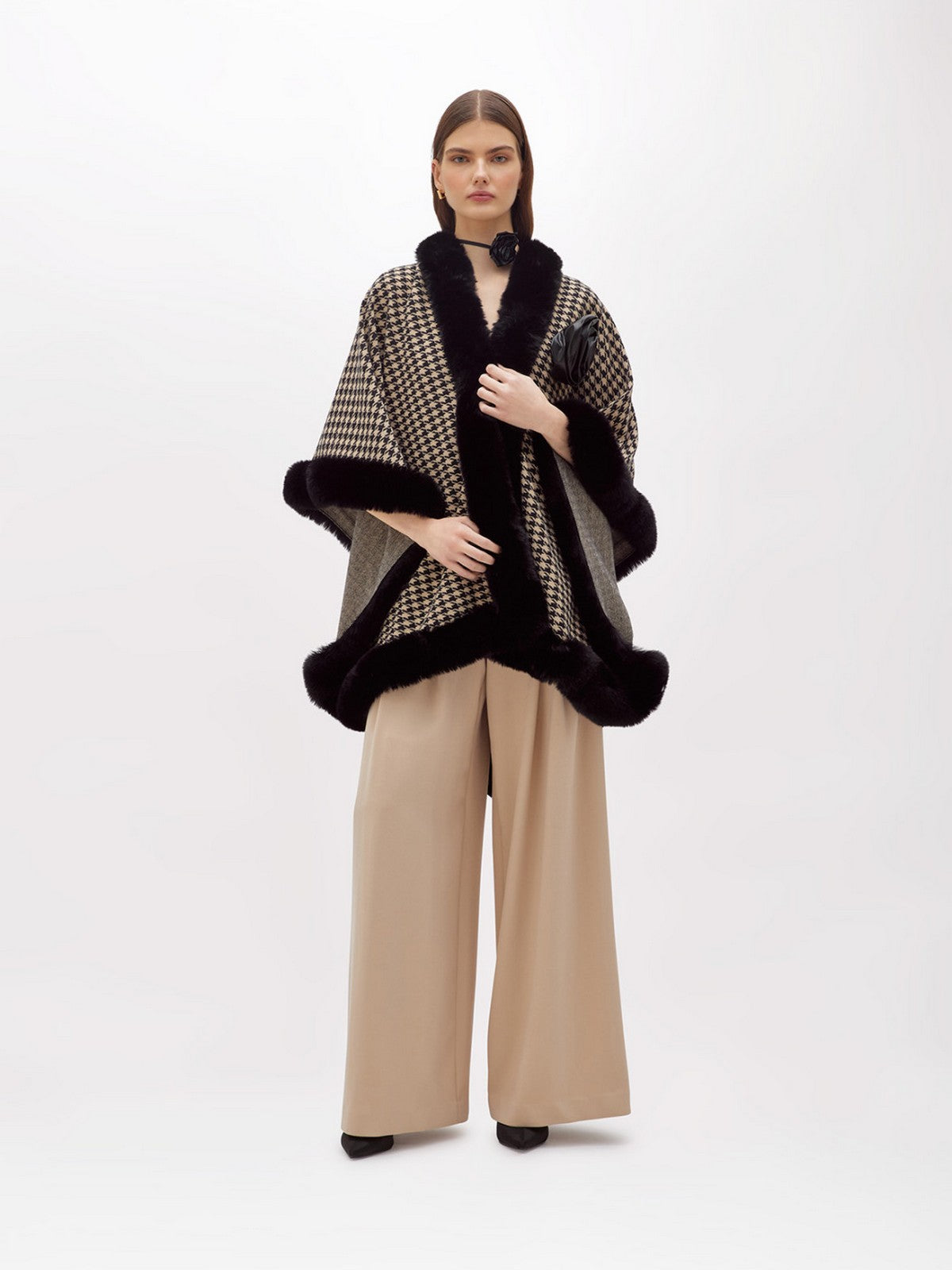 BLUGIRL Mantella Donna PF5013T0300 09E64 PIED DE POULE