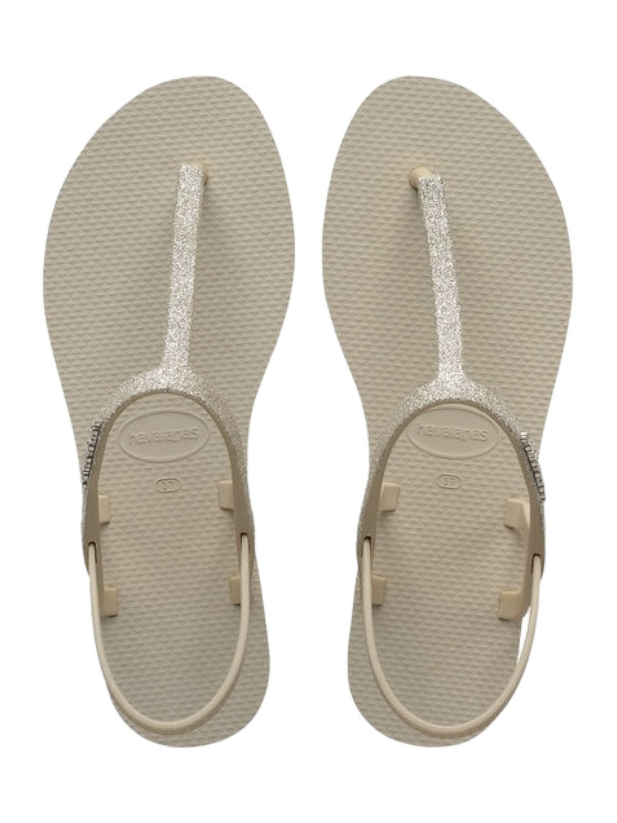HAVAIANAS Infradito Donna Hav. You Paraty Glitter 4148951.0121 Beige gioboutiqueweb