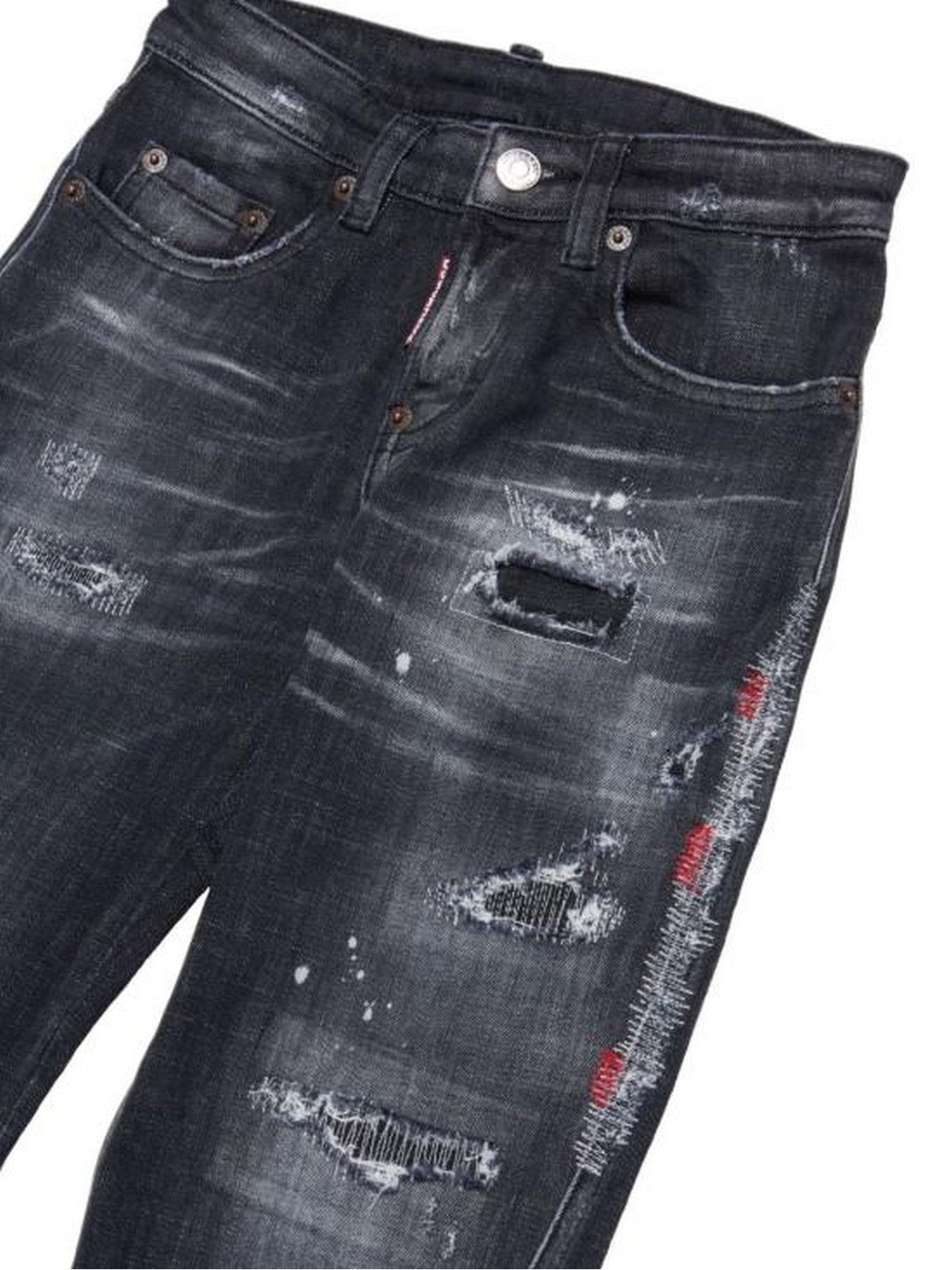 DSQUARED2 KIDS Jeans Bambine e ragazze DQ04B1 D0AFY DQ02 DENIM BLACK