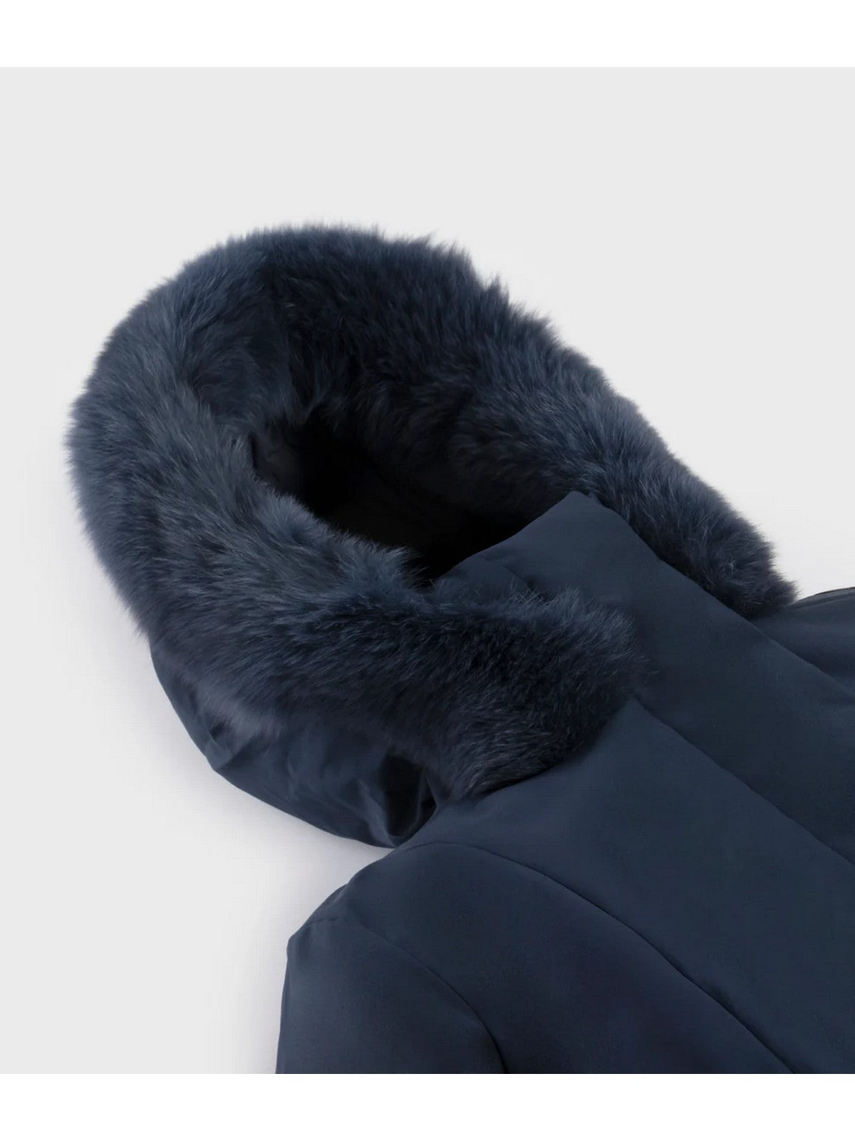 REFRIGIWEAR Piumino Donna LADY TECH/1 FUR JACKET W99108 XT3790 F03700 DARK BLUE