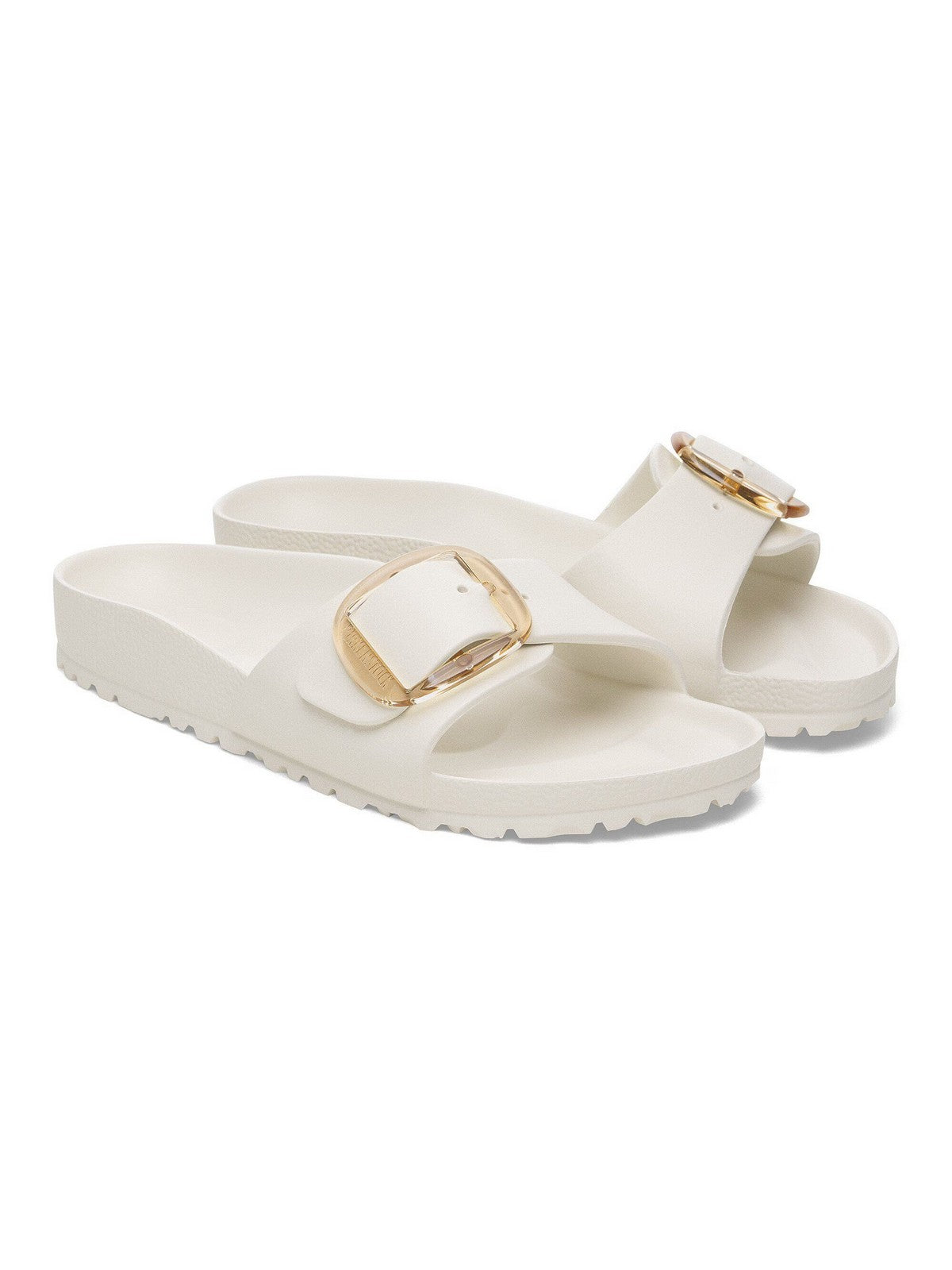 BIRKENSTOCK Sandalo Unisex adulto Madrid Big Buckle EVA eggshell, EVA 1029633 EHHSHELL