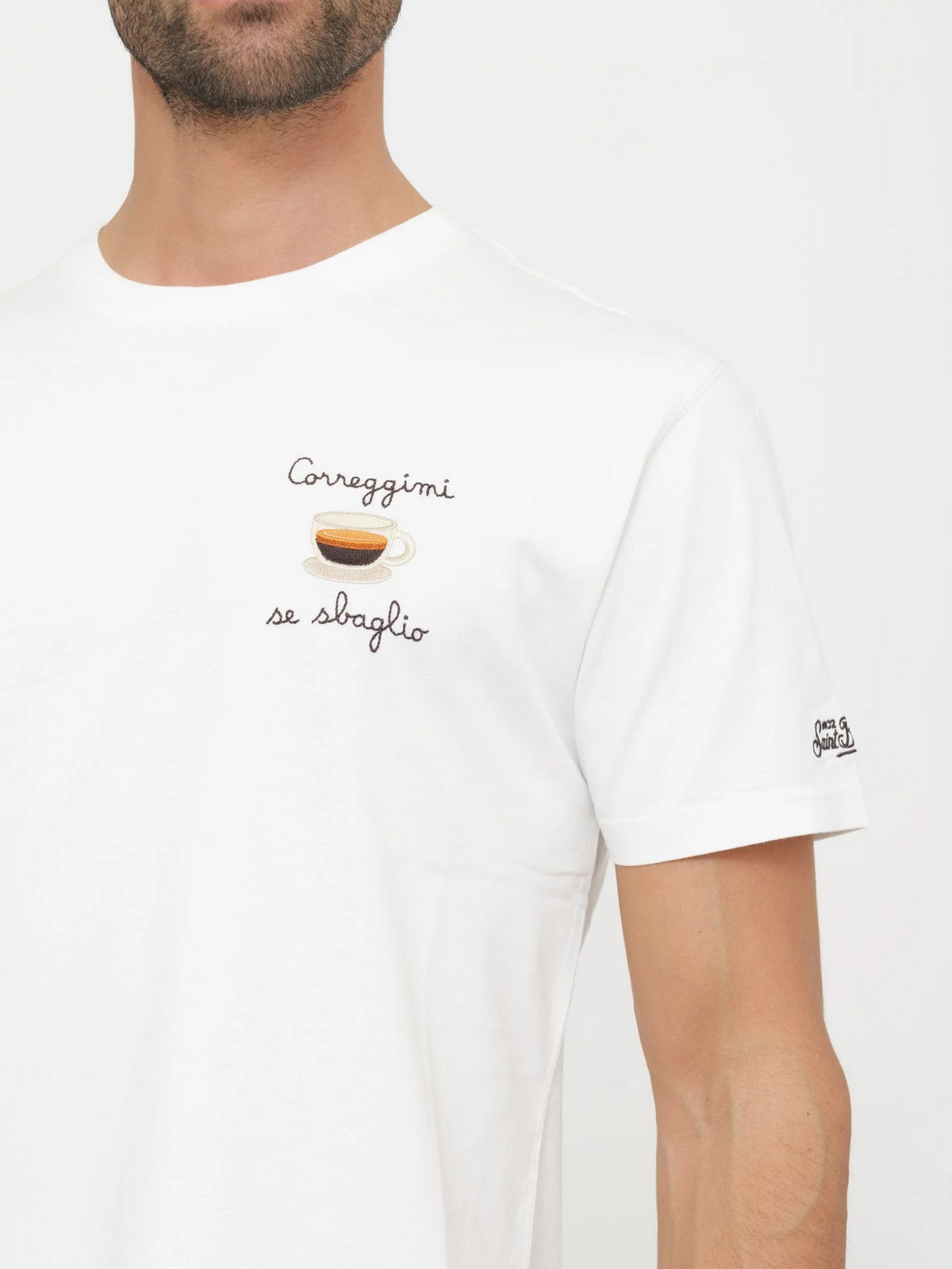 MC2 SAINT BARTH T-shirt Uomo PORTOFINO 04452L CORREGGIMI SBAGLIO 10 EMB