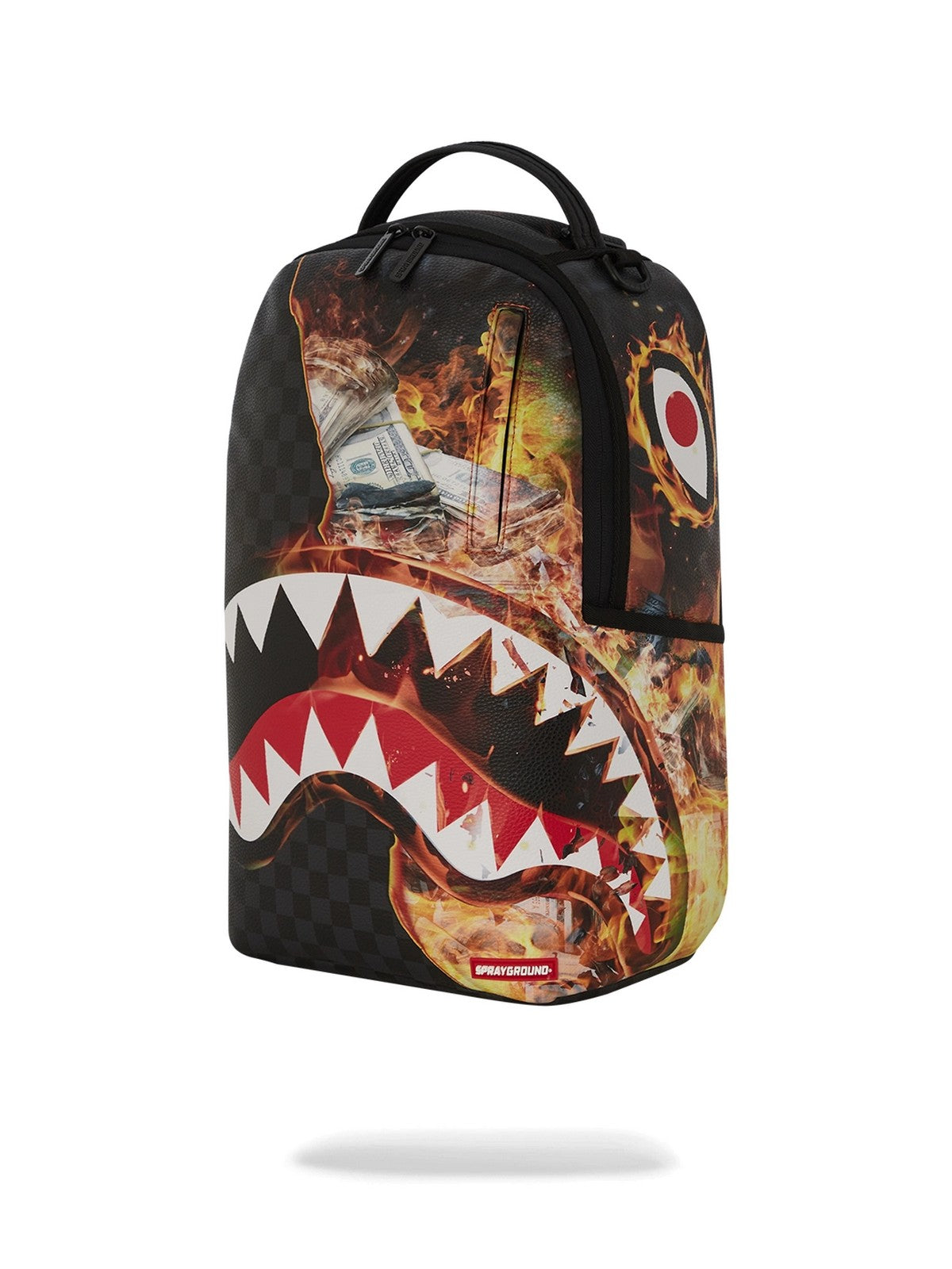 SPRAYGROUND Cheque de tiburón cheque 910b6358nsz mochila negra